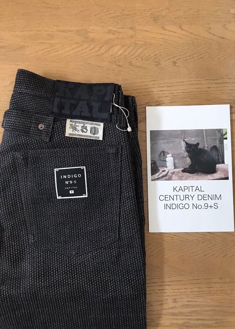 Kapital × Kapital Kountry KAPITAL Century Monkey Cisco “Mud dye” Denim No.9+S Size US 32 / EU 48 - 13 Thumbnail