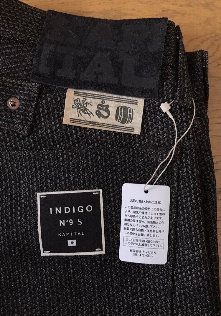 Kapital × Kapital Kountry KAPITAL Century Monkey Cisco “Mud dye” Denim No.9+S Size US 32 / EU 48 - 22 Thumbnail