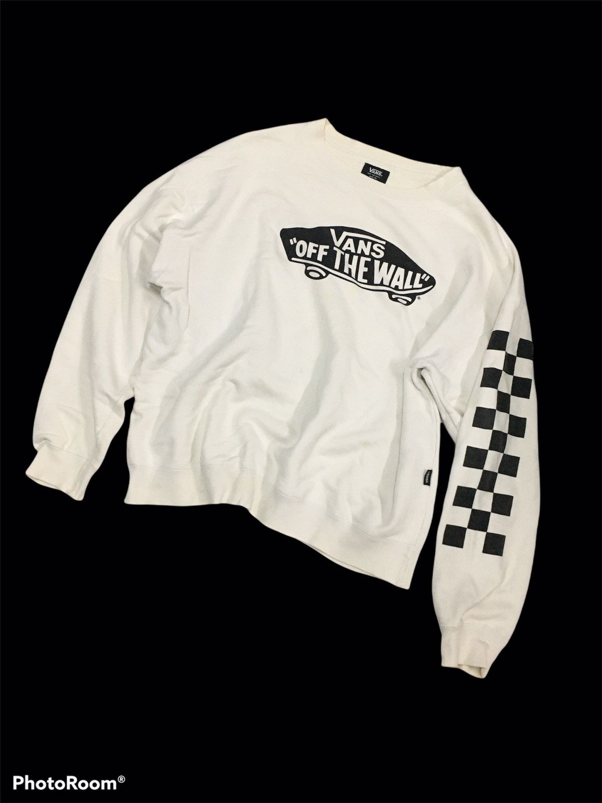 Vans Vintage Vans Checkred Crewneck Size US L / EU 52-54 / 3 - 1 Thumbnail