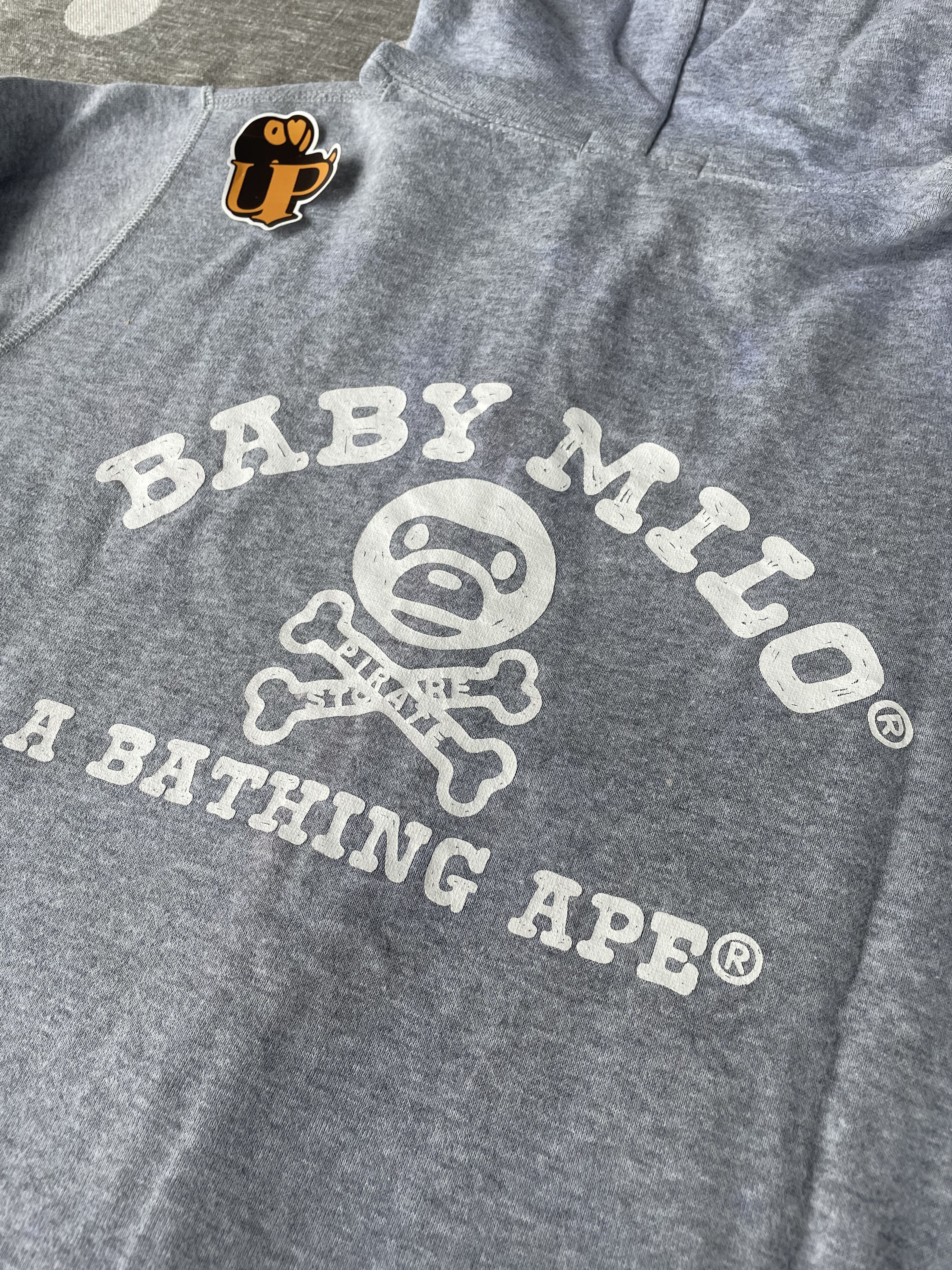 Bape Bape Baby Milo Pirate zip Hoodie Size US S / EU 44-46 / 1 - 2 Thumbnail