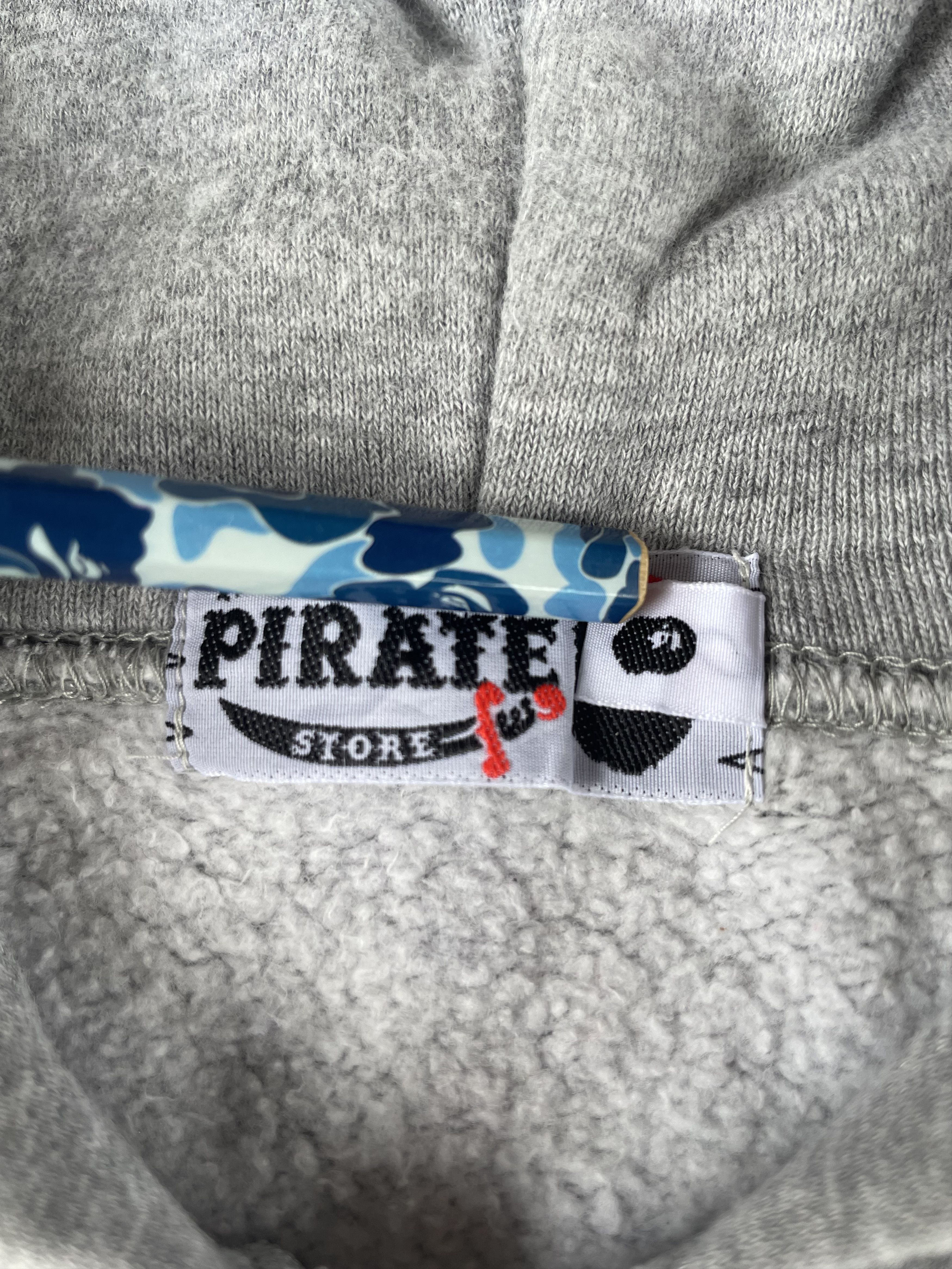 Bape Bape Baby Milo Pirate zip Hoodie Size US S / EU 44-46 / 1 - 17 Thumbnail
