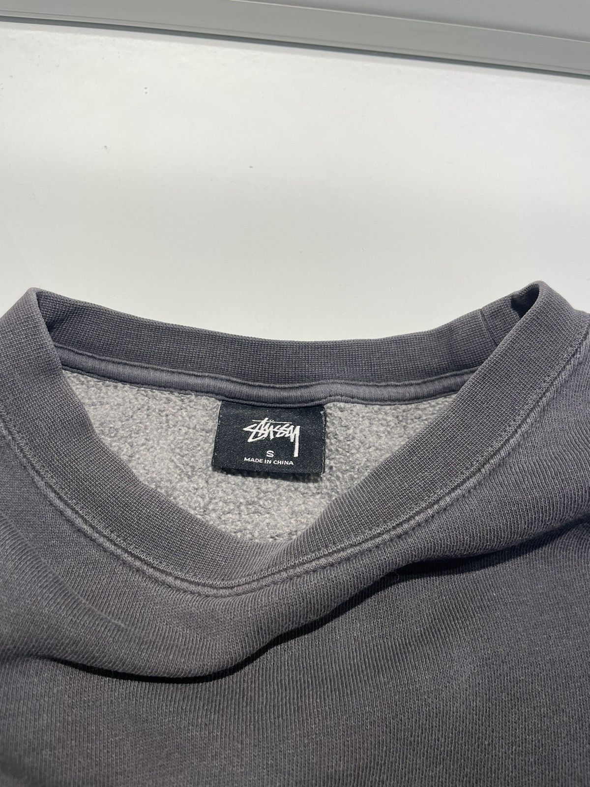 Stussy Stussy 8 ball Sweater- grey | Grailed