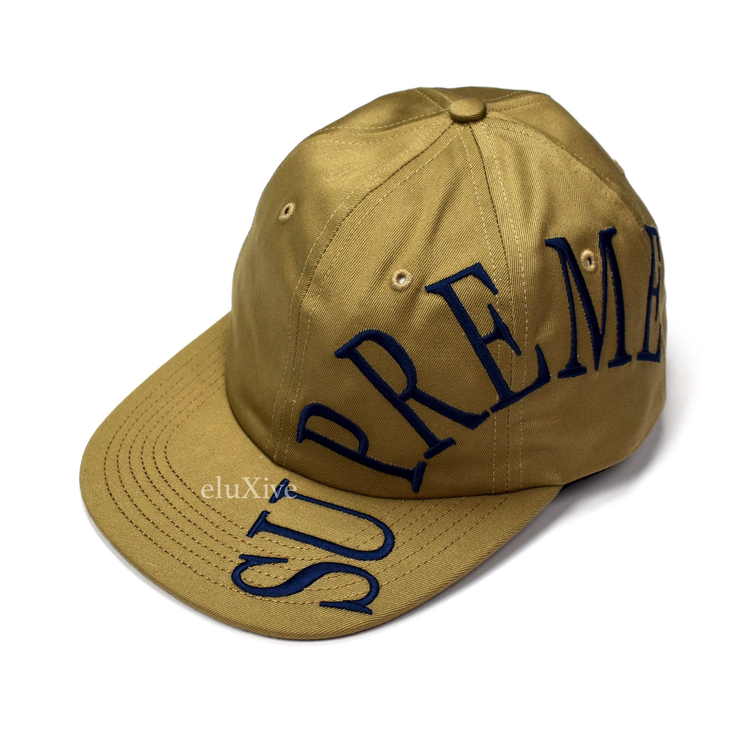 Supreme SS18 Tan Side Arc Logo Hat DS - Accessories