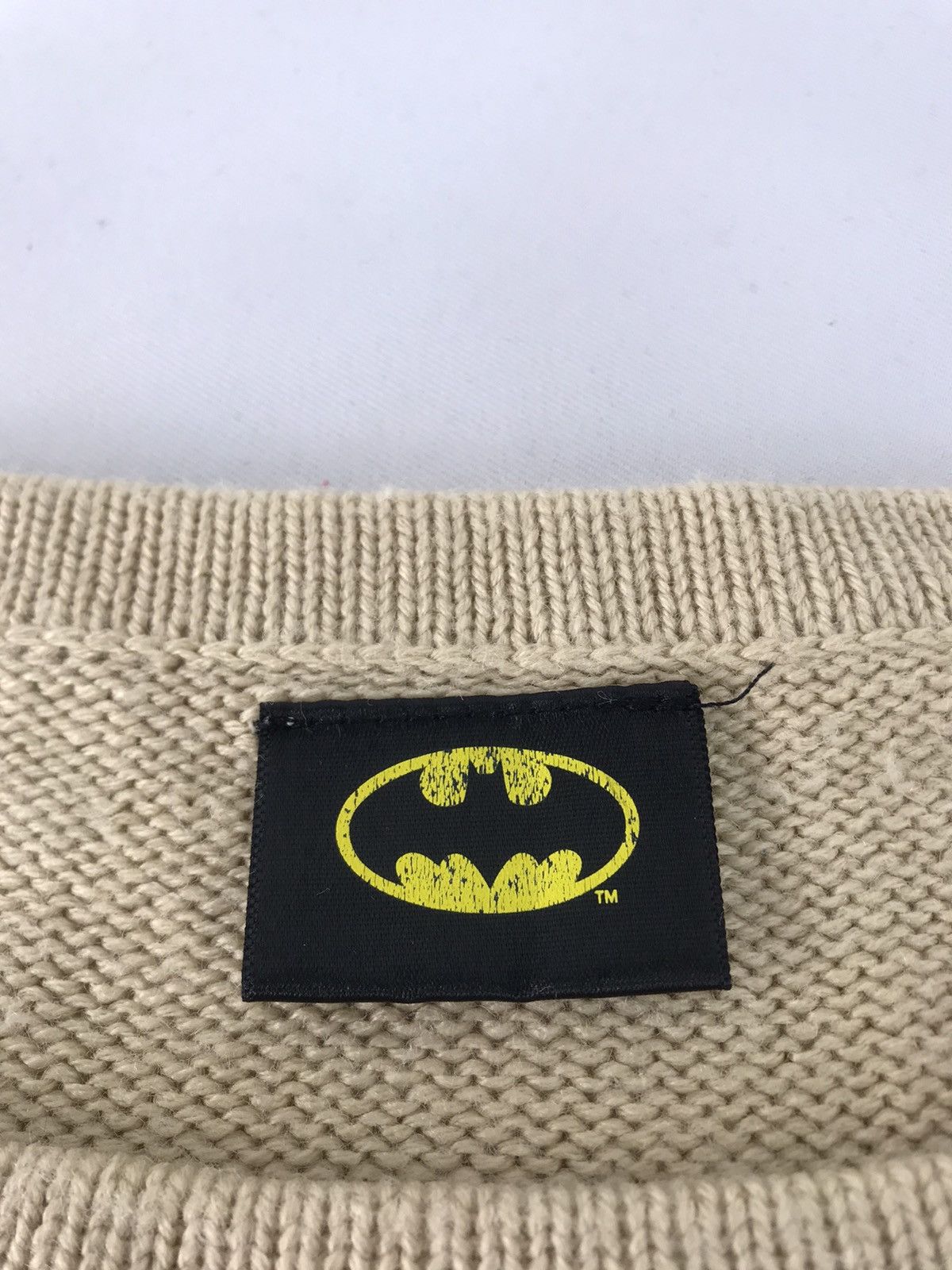DC Comics DC Comic Batman Superhero Character Knitwear Big Logo Size M / US 6-8 / IT 42-44 - 3 Thumbnail