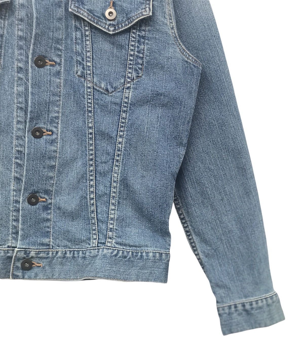 Japanese Brand × Uniqlo Denim Jacket By Uniqlo Size US S / EU 44-46 / 1 - 4 Thumbnail