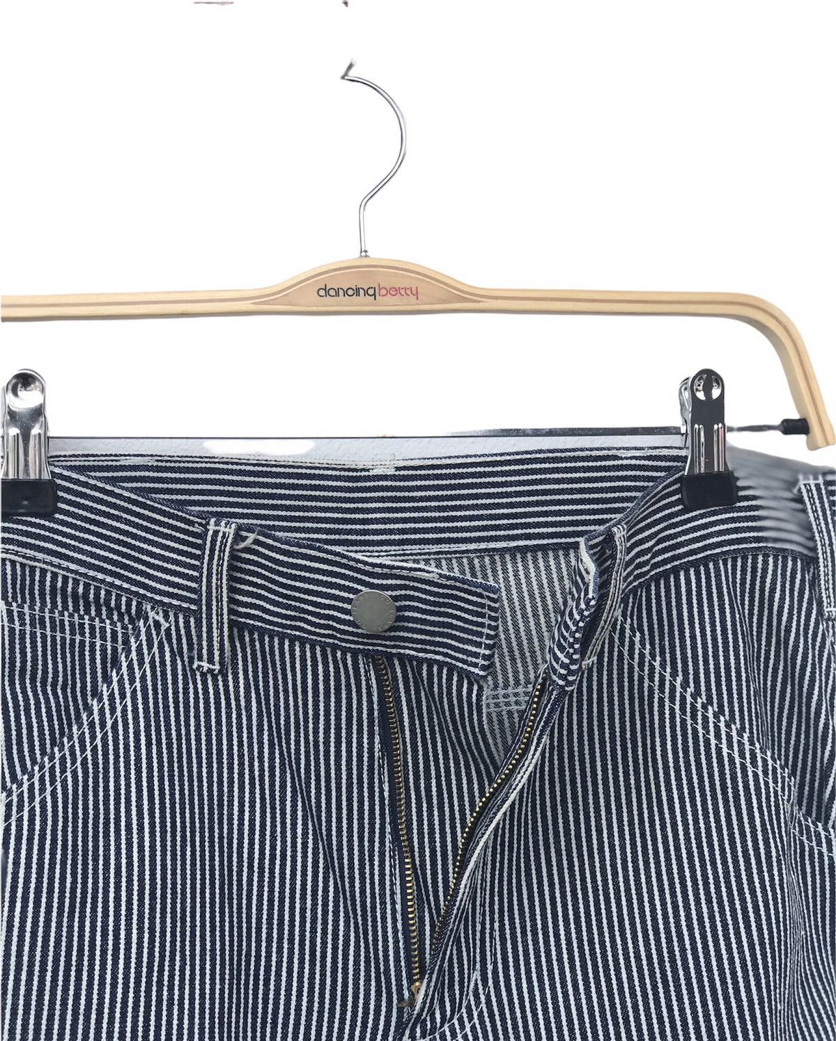 Japanese Brand Hickory Denim Jeans Pants Size US 31 - 4 Thumbnail
