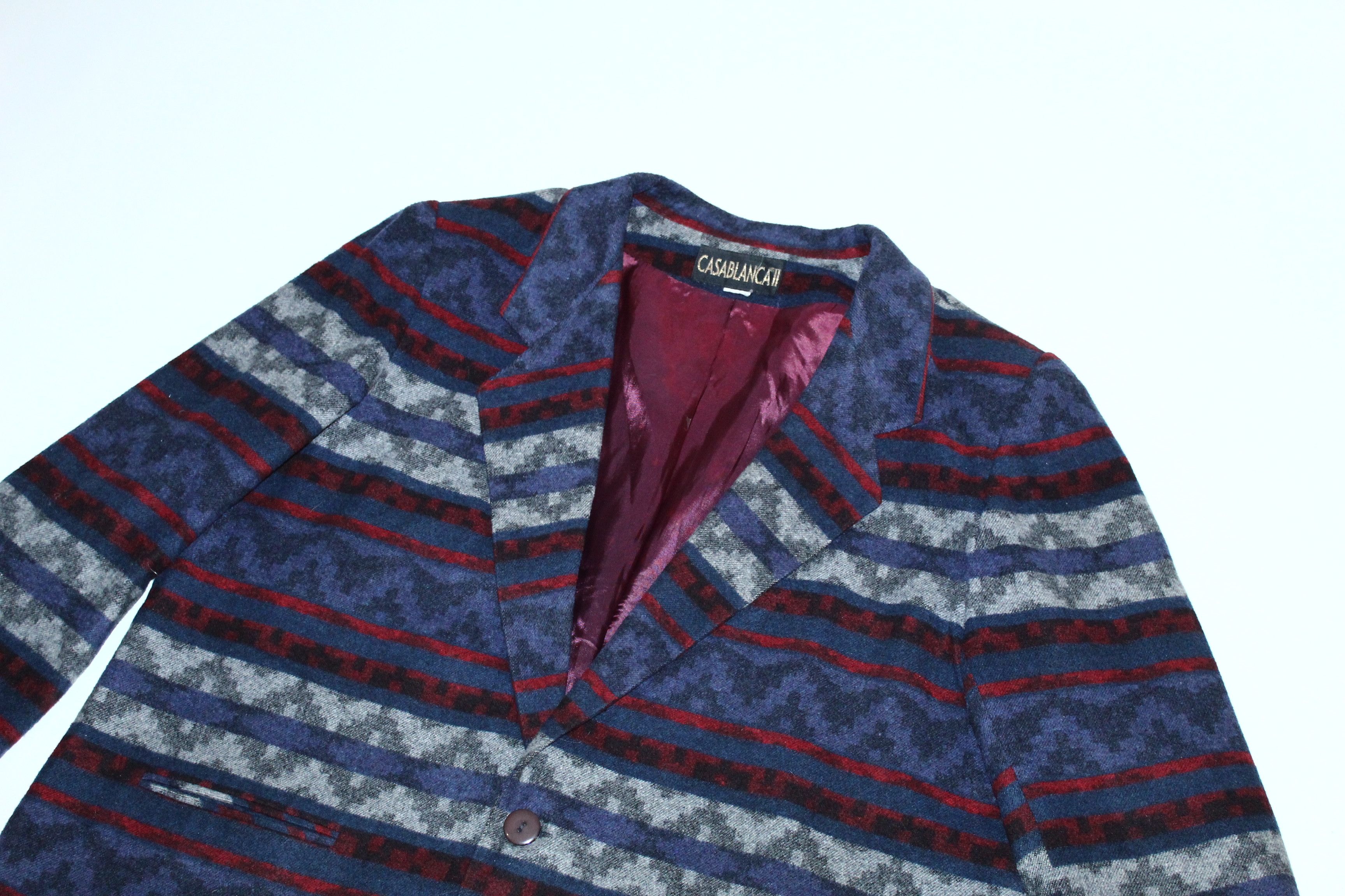 Casablanca 💥 RARE VTG 💥 Casablanca Native Navajo Baggy Coat Size US XL / EU 56 / 4 - 3 Thumbnail