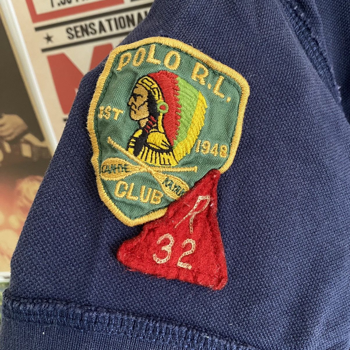 Ralph Lauren Vintage Polo Ralph Lauren Snap Button Canoe &Kayak Club Size US M / EU 48-50 / 2 - 4 Thumbnail