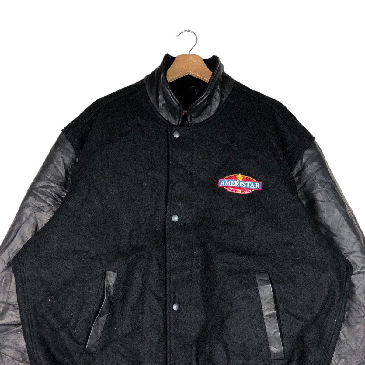 Golden Bear Golden Bear Varsity Leather Jacket Casino Wear Size US L / EU 52-54 / 3 - 2 Thumbnail