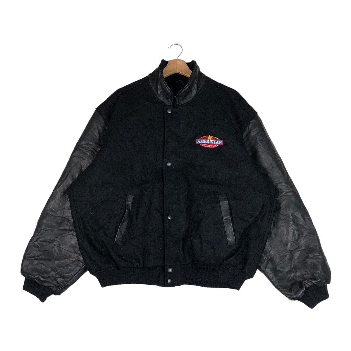 Golden Bear Golden Bear Varsity Leather Jacket Casino Wear Size US L / EU 52-54 / 3 - 1 Thumbnail