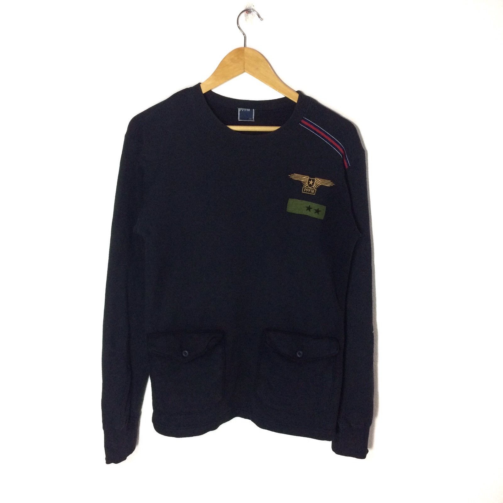 PPFM PPFM SWEATSHIRT DOUBLE POCKET CREWNECK SMALL SIZE Size US S / EU 44-46 / 1 - 1 Thumbnail