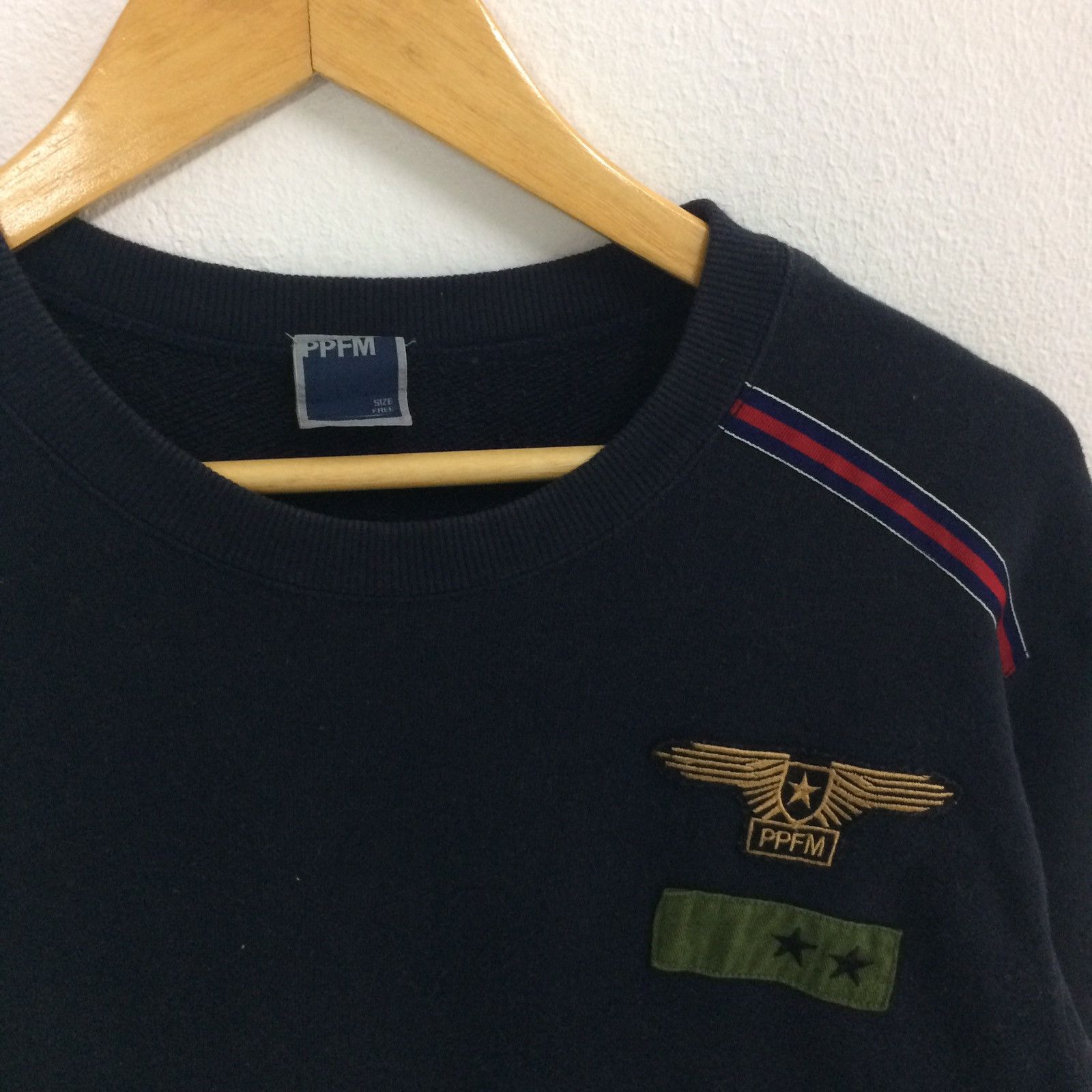 PPFM PPFM SWEATSHIRT DOUBLE POCKET CREWNECK SMALL SIZE Size US S / EU 44-46 / 1 - 3 Thumbnail