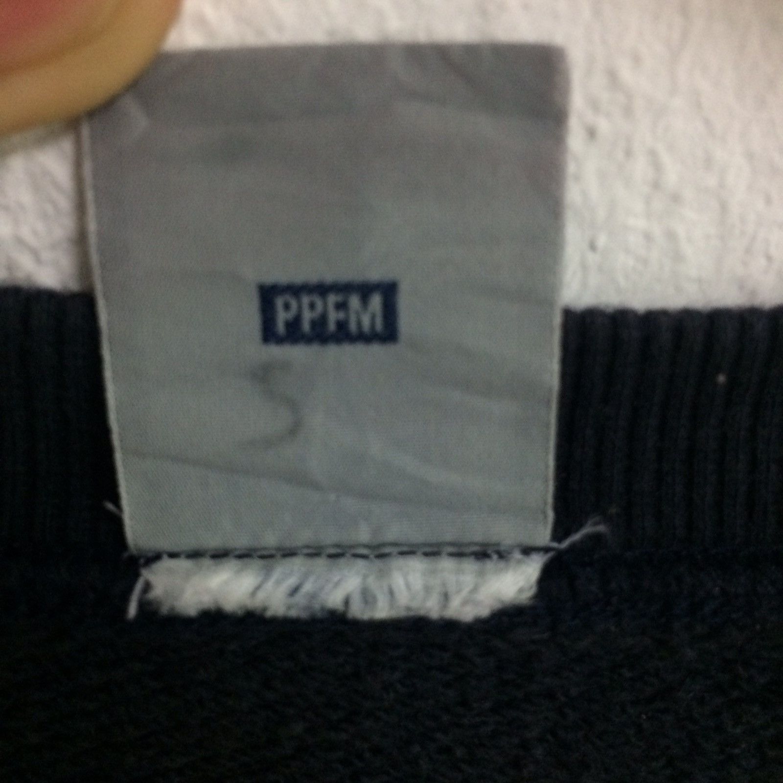 PPFM PPFM SWEATSHIRT DOUBLE POCKET CREWNECK SMALL SIZE Size US S / EU 44-46 / 1 - 5 Thumbnail