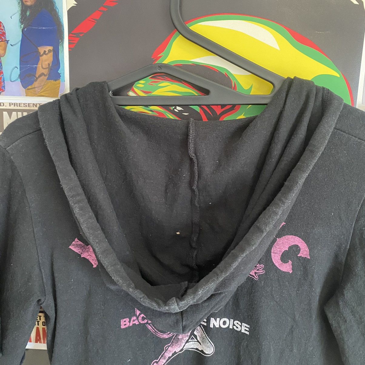 Hysteric Glamour Vintage Hysteric Glamour BackToTheNoise Short Sleeve Hoodie Size S / US 4 / IT 40 - 14 Thumbnail