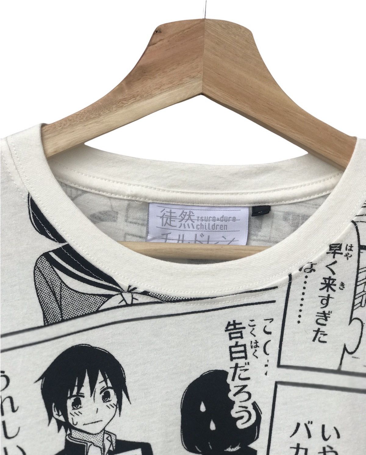 Anime × Japanese Brand Tsuredure Children Anime Comics Shirt Fullprint Size US M / EU 48-50 / 2 - 9 Thumbnail