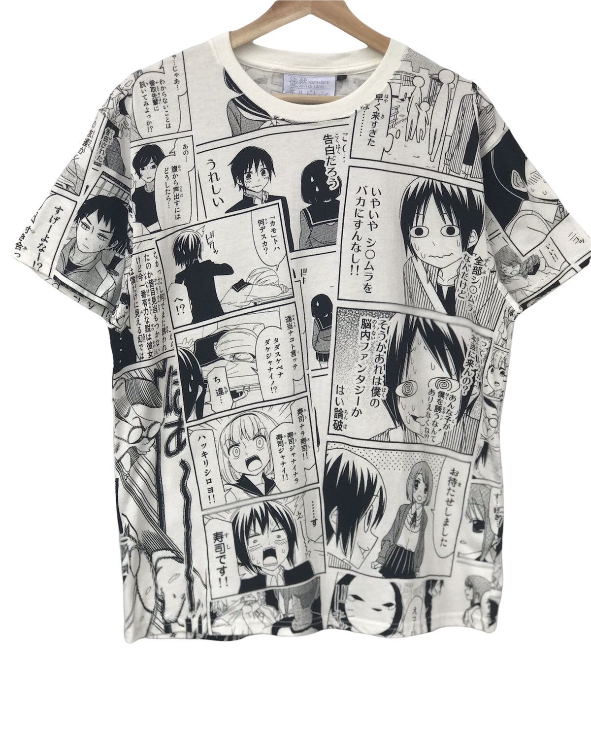 Anime × Japanese Brand Tsuredure Children Anime Comics Shirt Fullprint Size US M / EU 48-50 / 2 - 1 Thumbnail