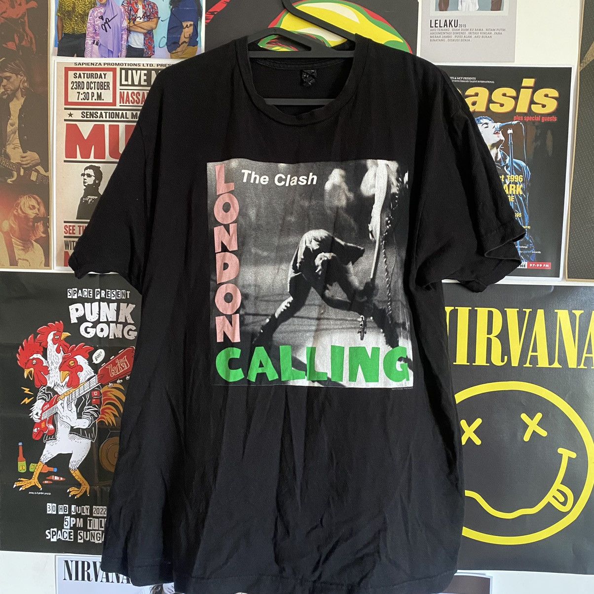 Vintage The Clash London Calling Band T-Shirt