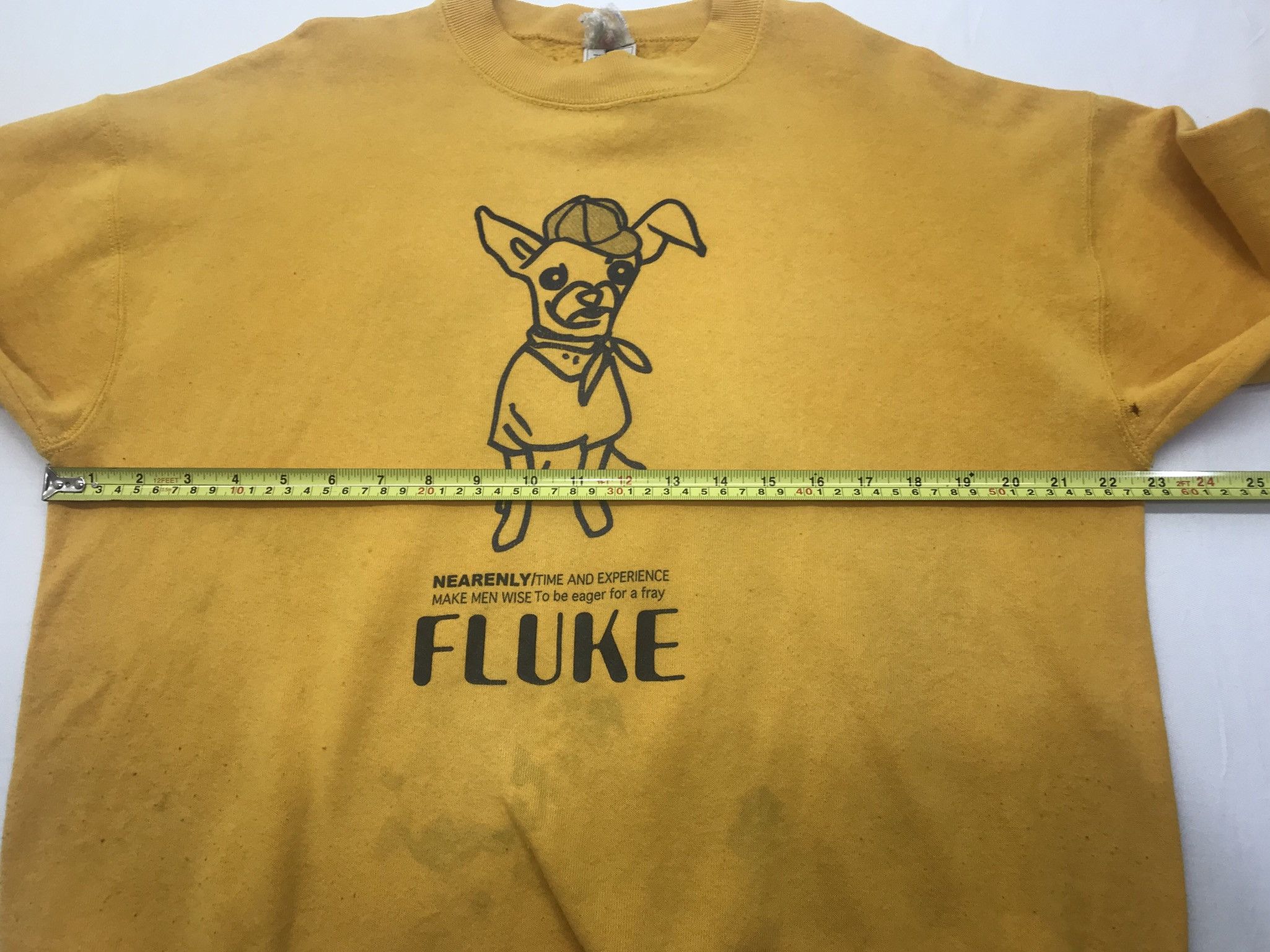 Fruit Of The Loom × Japanese Brand Vintage Fluke Sweatshirt Size US XXL / EU 58 / 5 - 13 Thumbnail