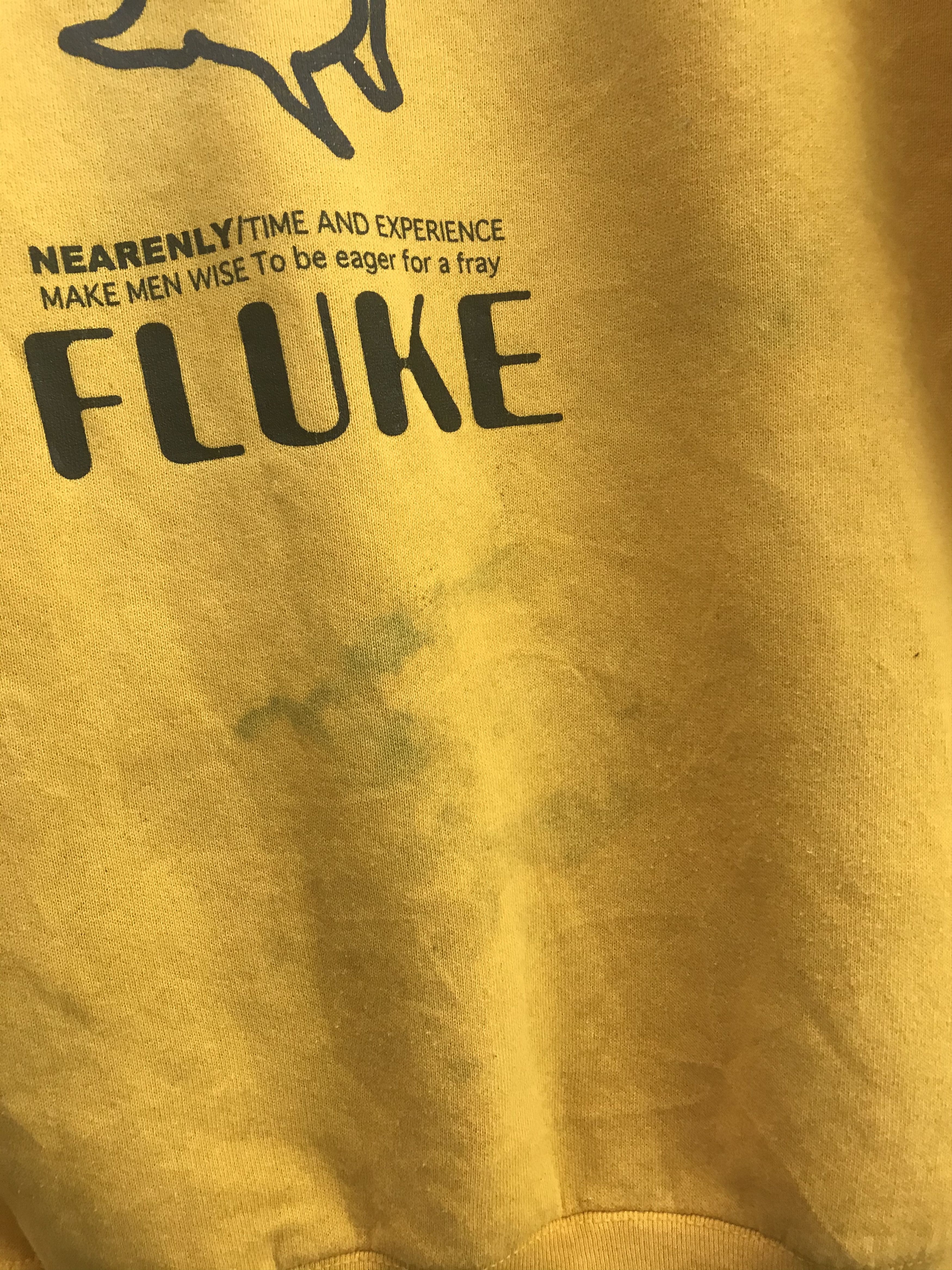 Fruit Of The Loom × Japanese Brand Vintage Fluke Sweatshirt Size US XXL / EU 58 / 5 - 9 Thumbnail