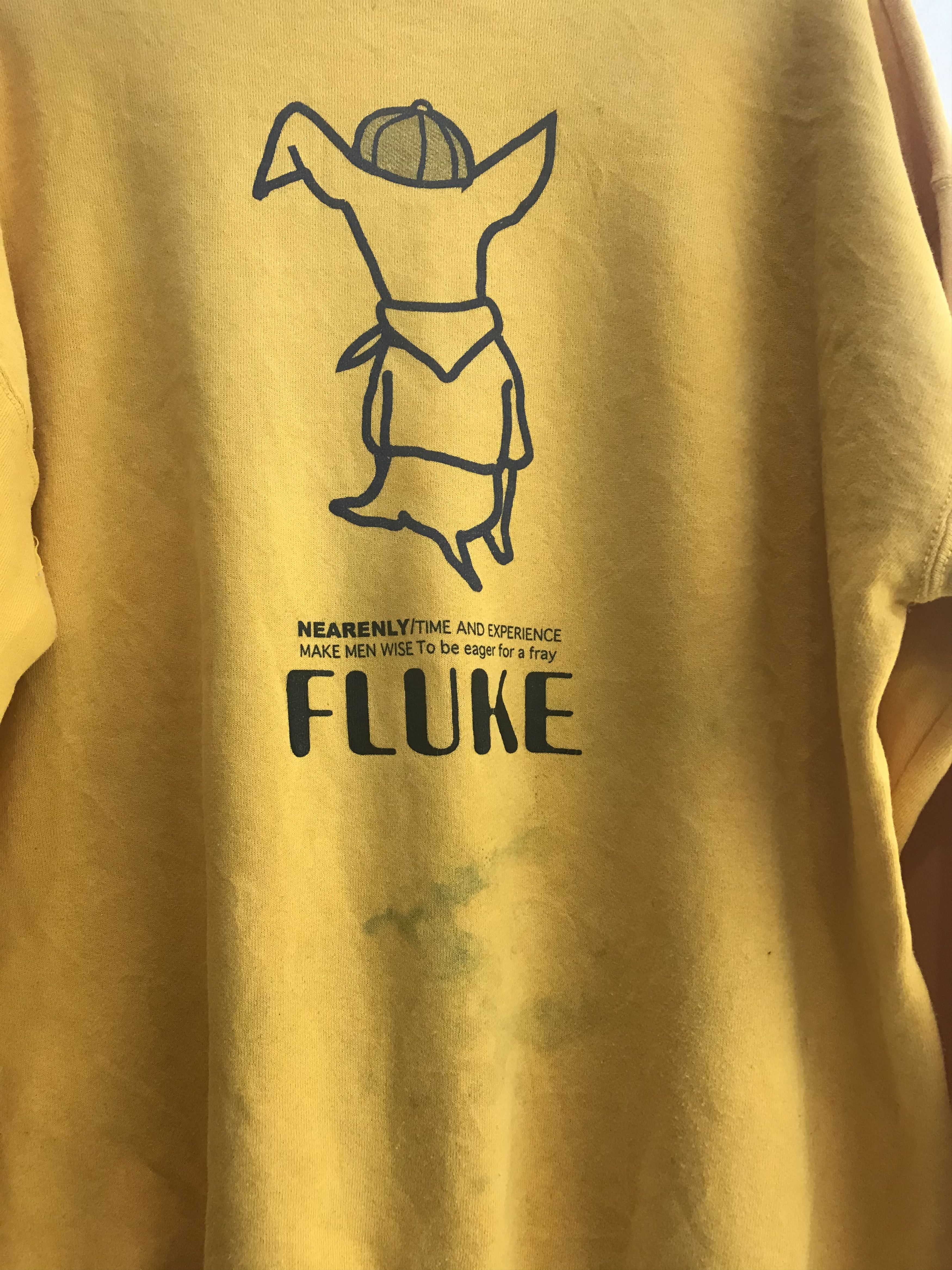 Fruit Of The Loom × Japanese Brand Vintage Fluke Sweatshirt Size US XXL / EU 58 / 5 - 8 Thumbnail