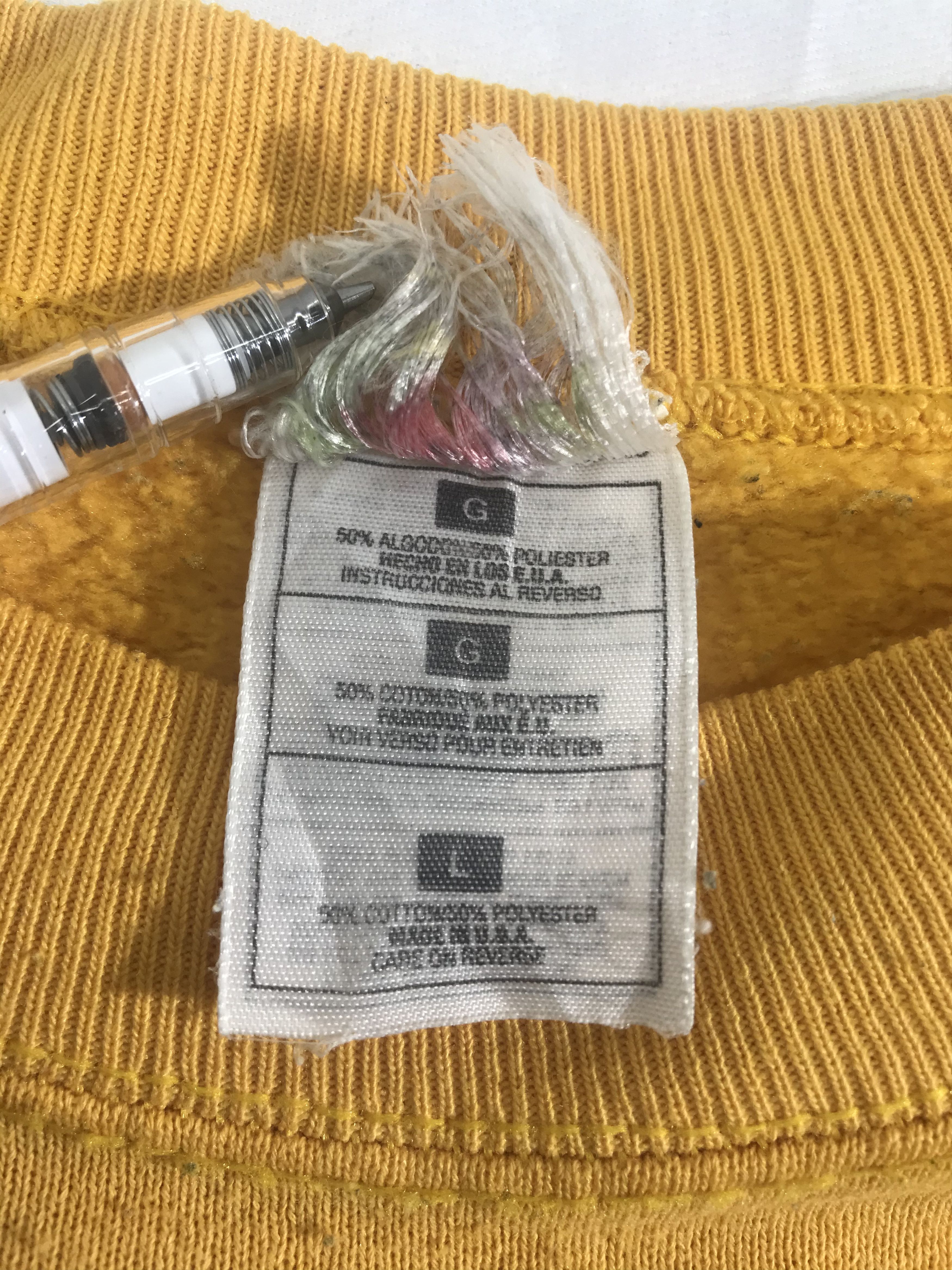 Fruit Of The Loom × Japanese Brand Vintage Fluke Sweatshirt Size US XXL / EU 58 / 5 - 12 Thumbnail