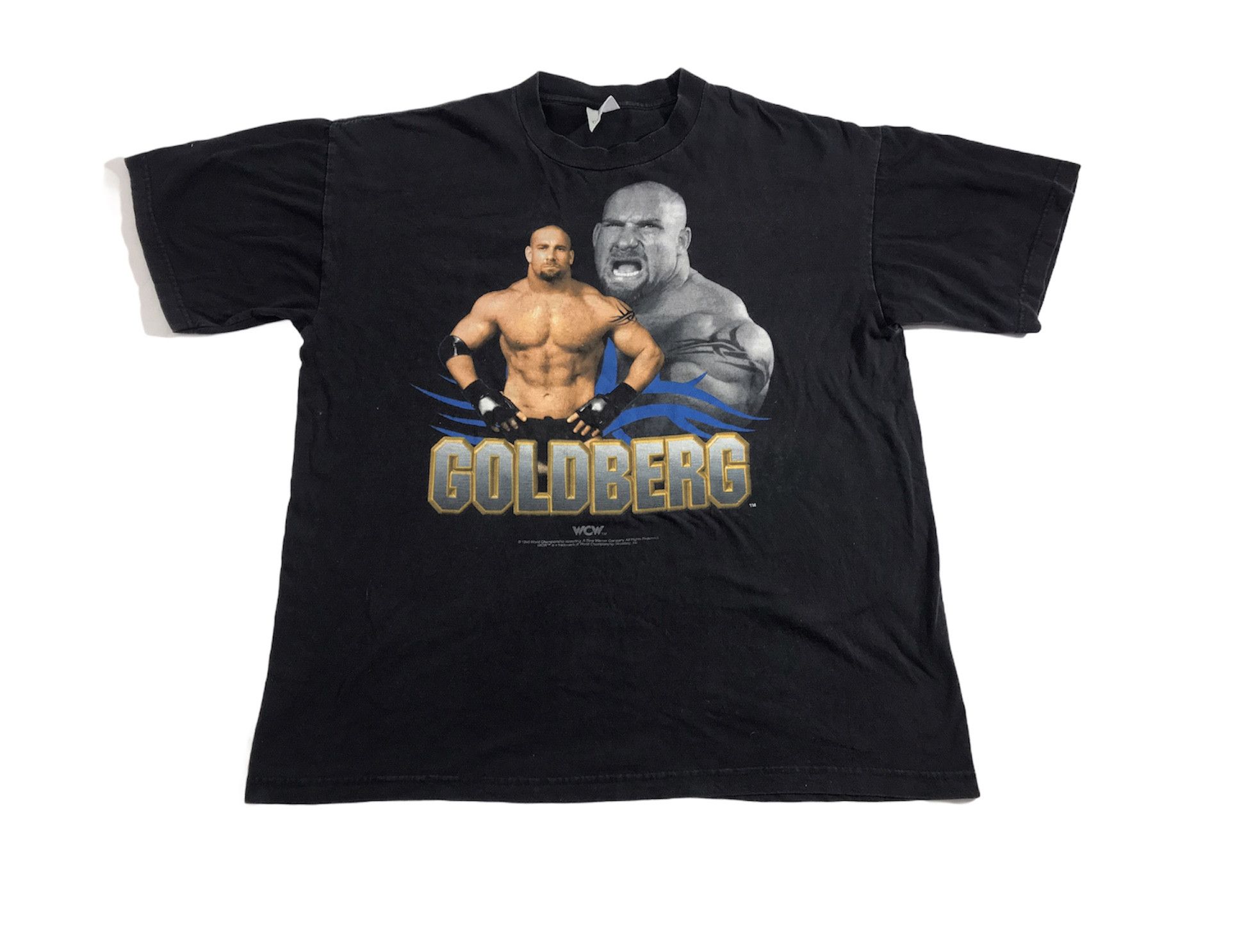 Vintage Final drop Vintage Goldberg Wwc 1998 T shirt black | Grailed