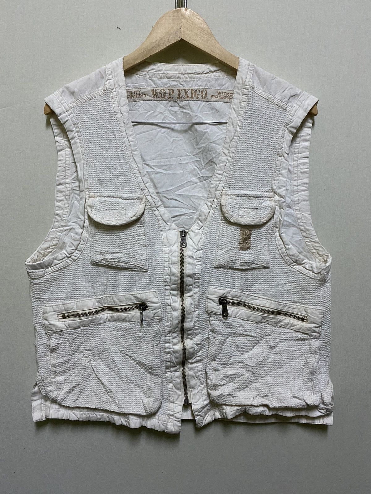 Vintage Exigo Multi Pocket Vest Size US S / EU 44-46 / 1 - 1 Thumbnail