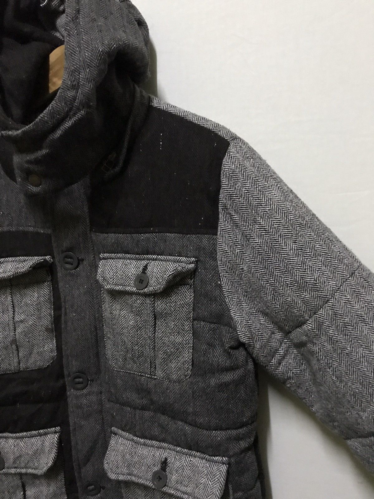 Japanese Brand Hoodie Puffer Hybrid Jacket with Hoodie Size US M / EU 48-50 / 2 - 5 Thumbnail