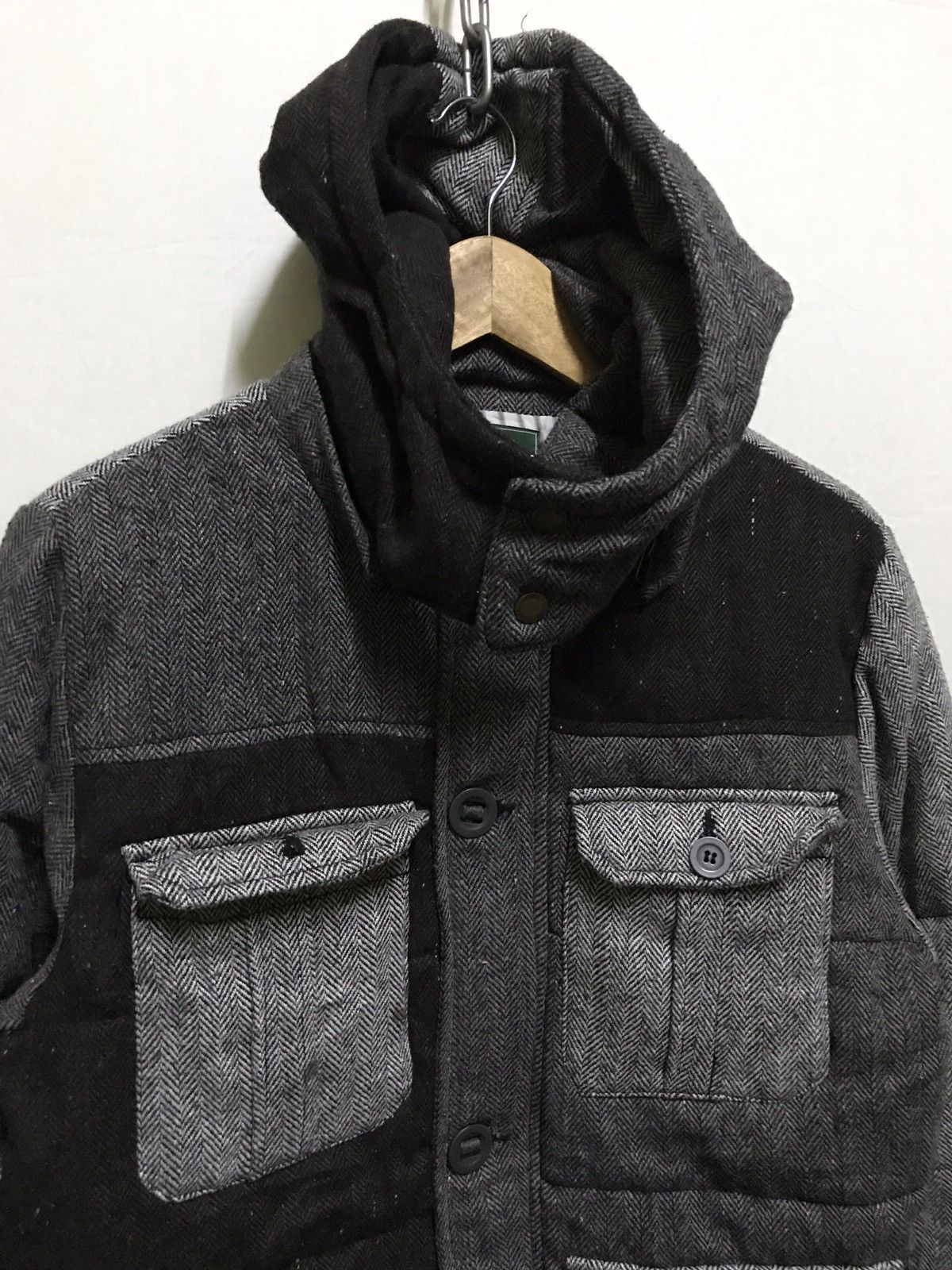 Japanese Brand Hoodie Puffer Hybrid Jacket with Hoodie Size US M / EU 48-50 / 2 - 2 Thumbnail