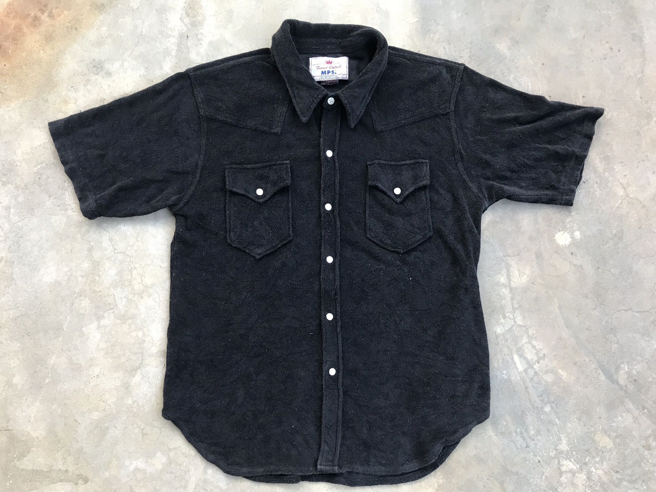 Japanese Brand Melting Pot Studios Shirt Western Pearl Snap Size US L / EU 52-54 / 3 - 1 Thumbnail