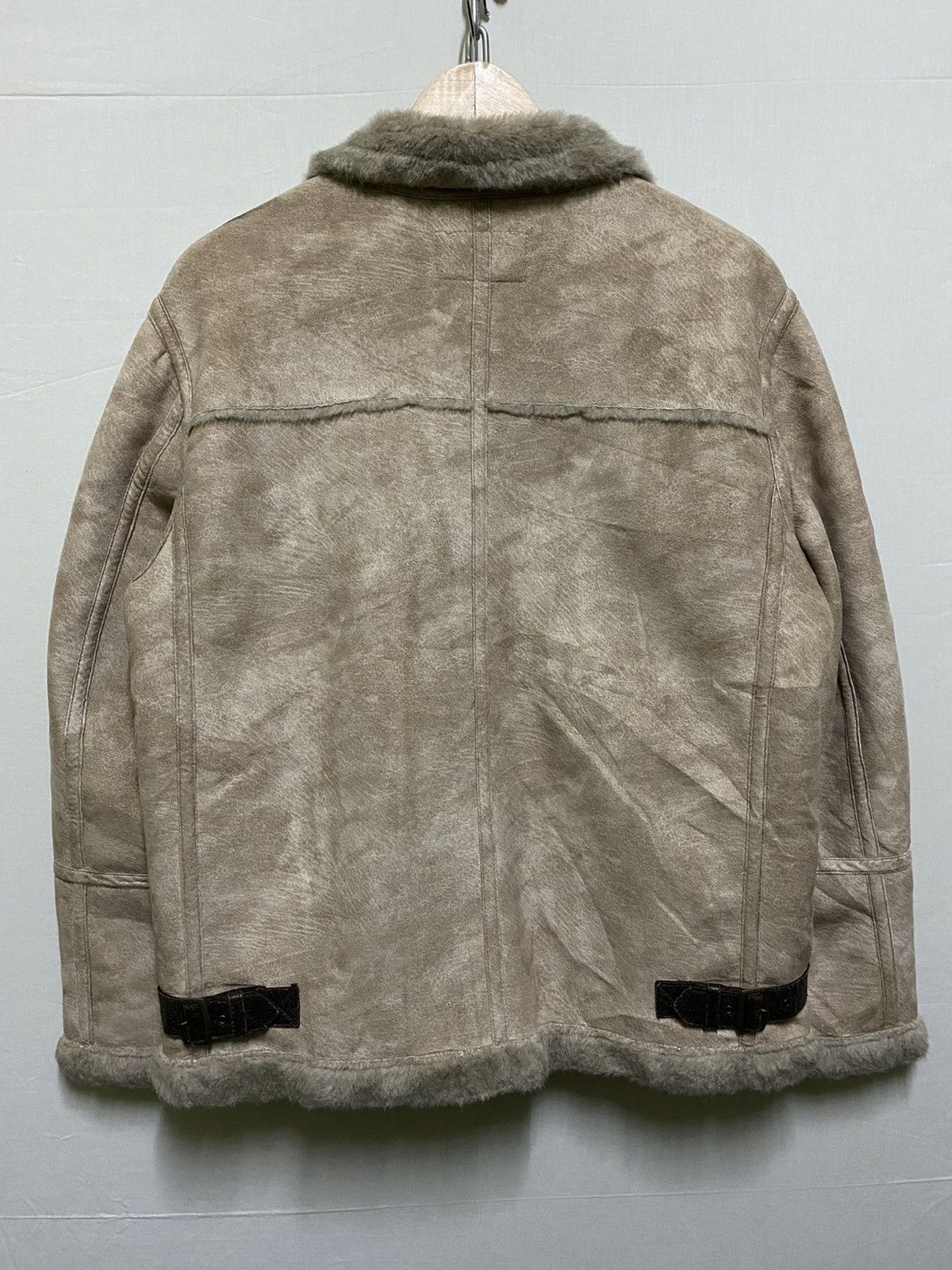 Vintage Vintage Carter's B-3 Shearling Fur Jacket Size US M / EU 48-50 / 2 - 9 Thumbnail