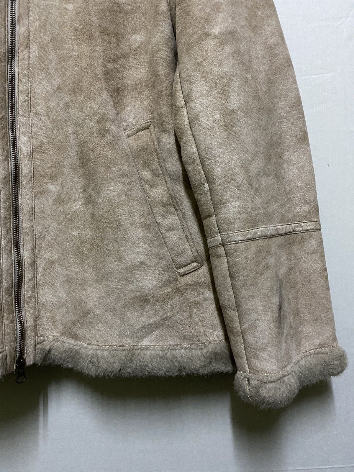 Vintage Vintage Carter's B-3 Shearling Fur Jacket Size US M / EU 48-50 / 2 - 5 Thumbnail