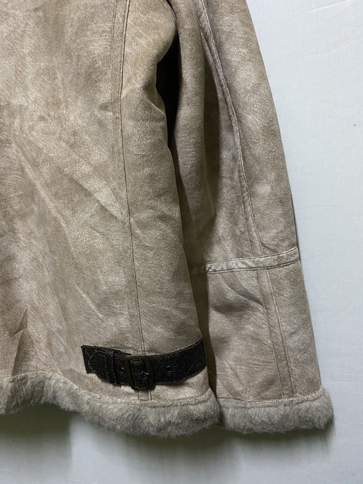 Vintage Vintage Carter's B-3 Shearling Fur Jacket Size US M / EU 48-50 / 2 - 12 Thumbnail