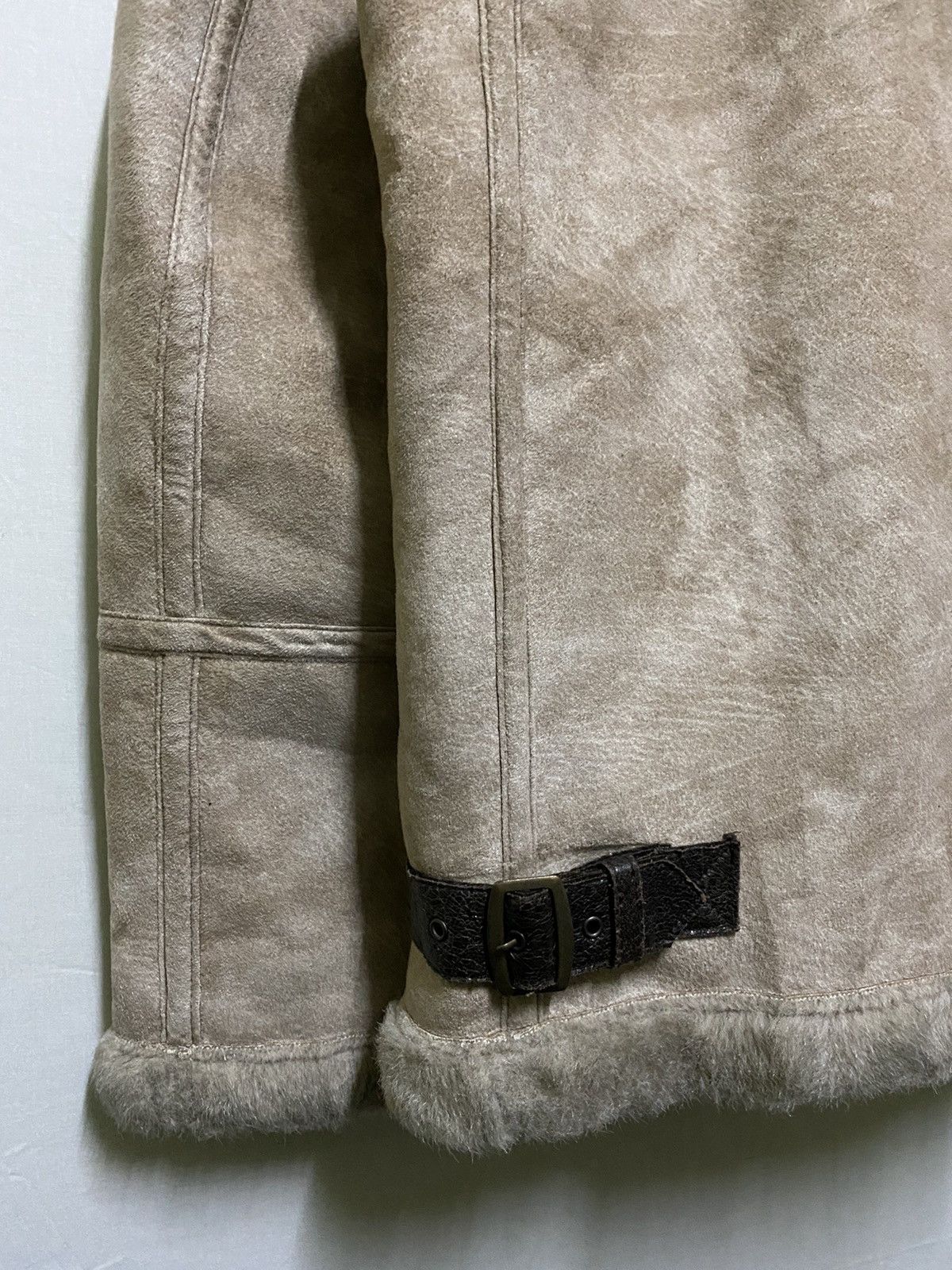 Vintage Vintage Carter's B-3 Shearling Fur Jacket Size US M / EU 48-50 / 2 - 11 Thumbnail