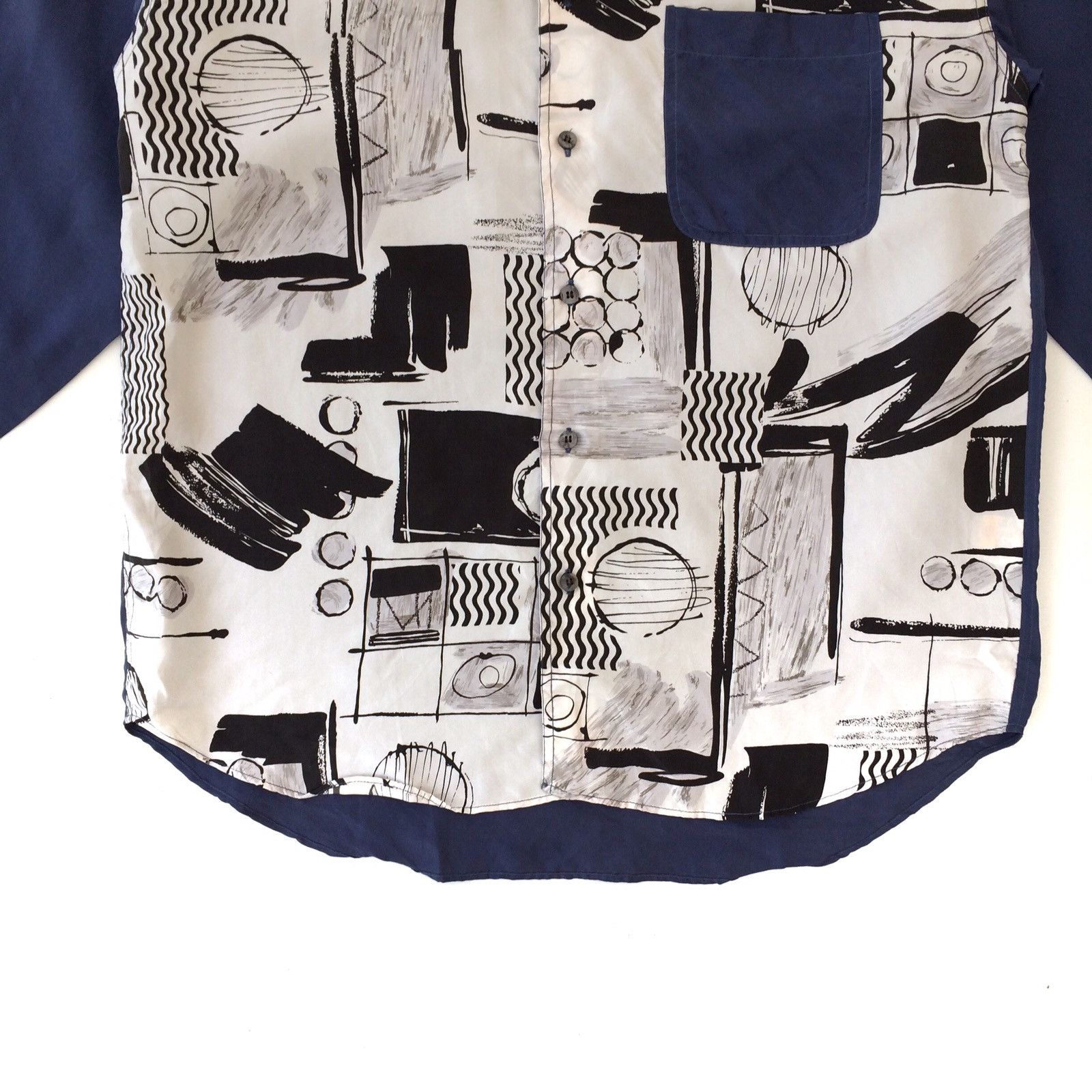 Japanese Brand Virmanzoni Japan Silk Art Design Shirt Size US M / EU 48-50 / 2 - 4 Thumbnail
