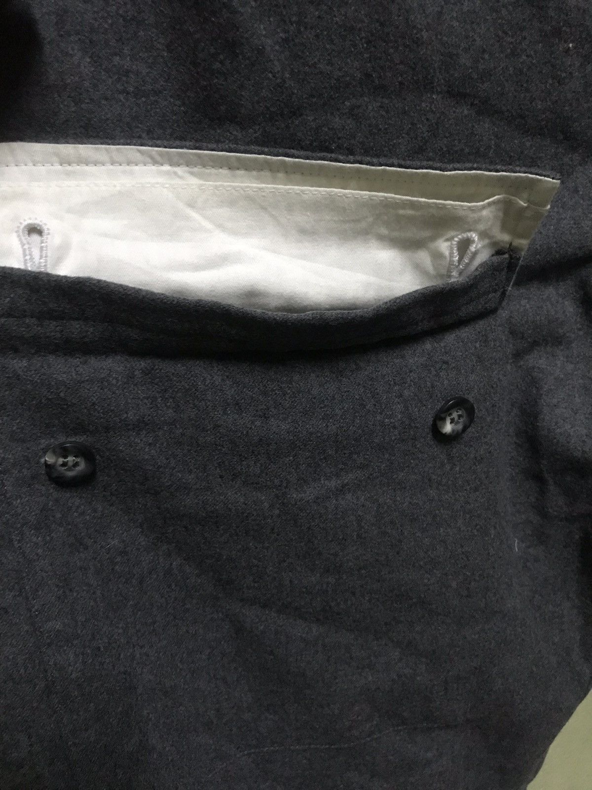 Kenzo × Vintage KENZO homme Wool Pants Six pocket Size US 32 / EU 48 - 3 Thumbnail