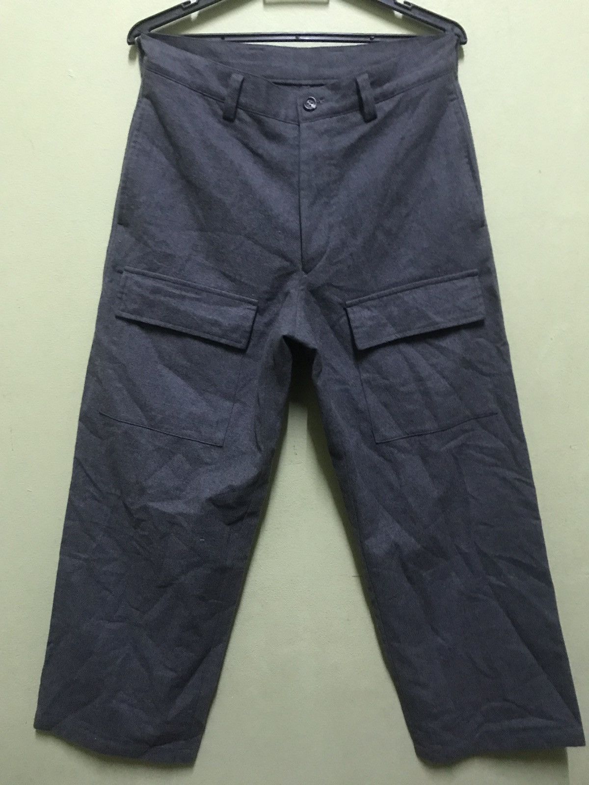 Kenzo × Vintage KENZO homme Wool Pants Six pocket Size US 32 / EU 48 - 1 Thumbnail