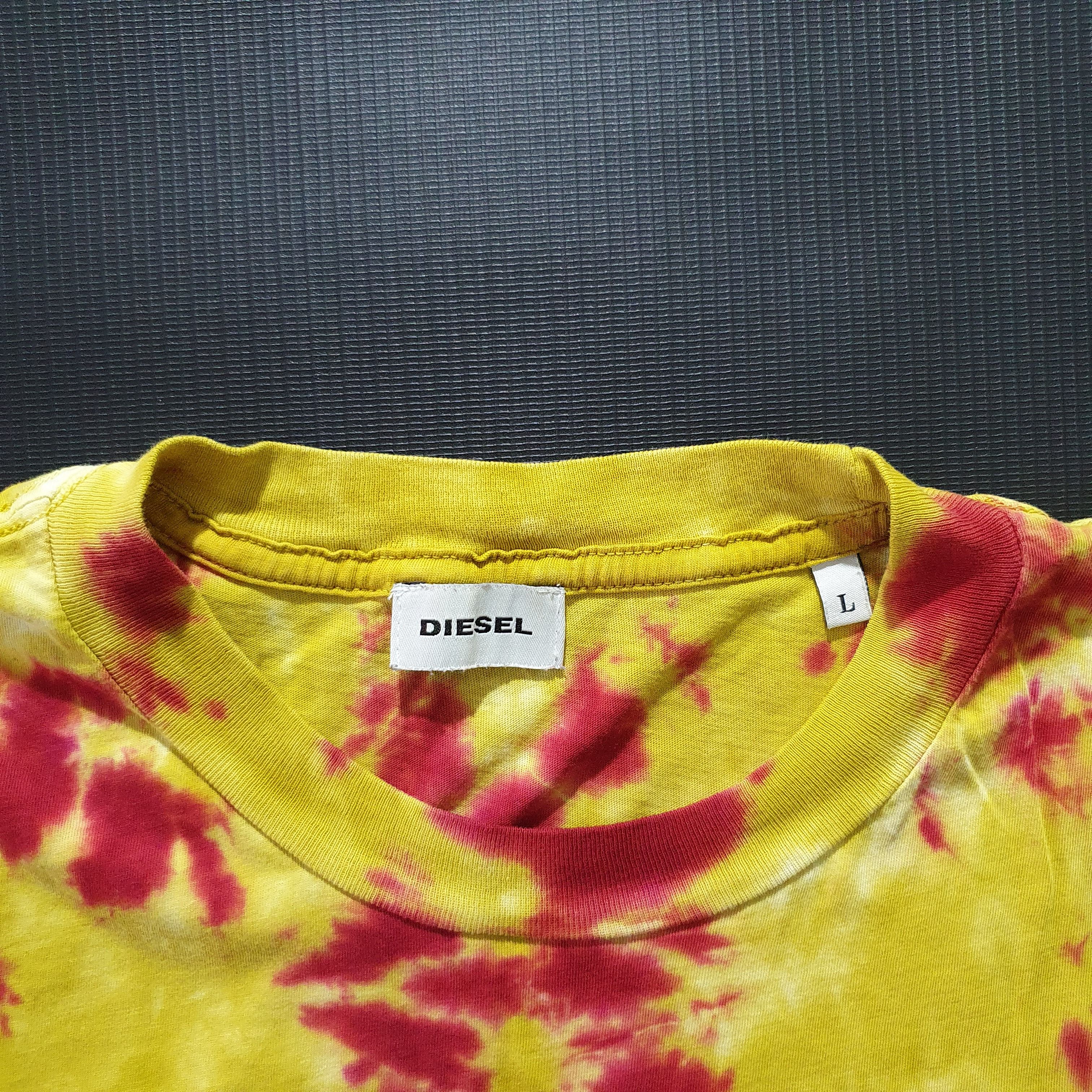 Diesel × Diesel Black Gold Rare TieDay Design DIESEL Tee shirt Size US M / EU 48-50 / 2 - 5 Thumbnail