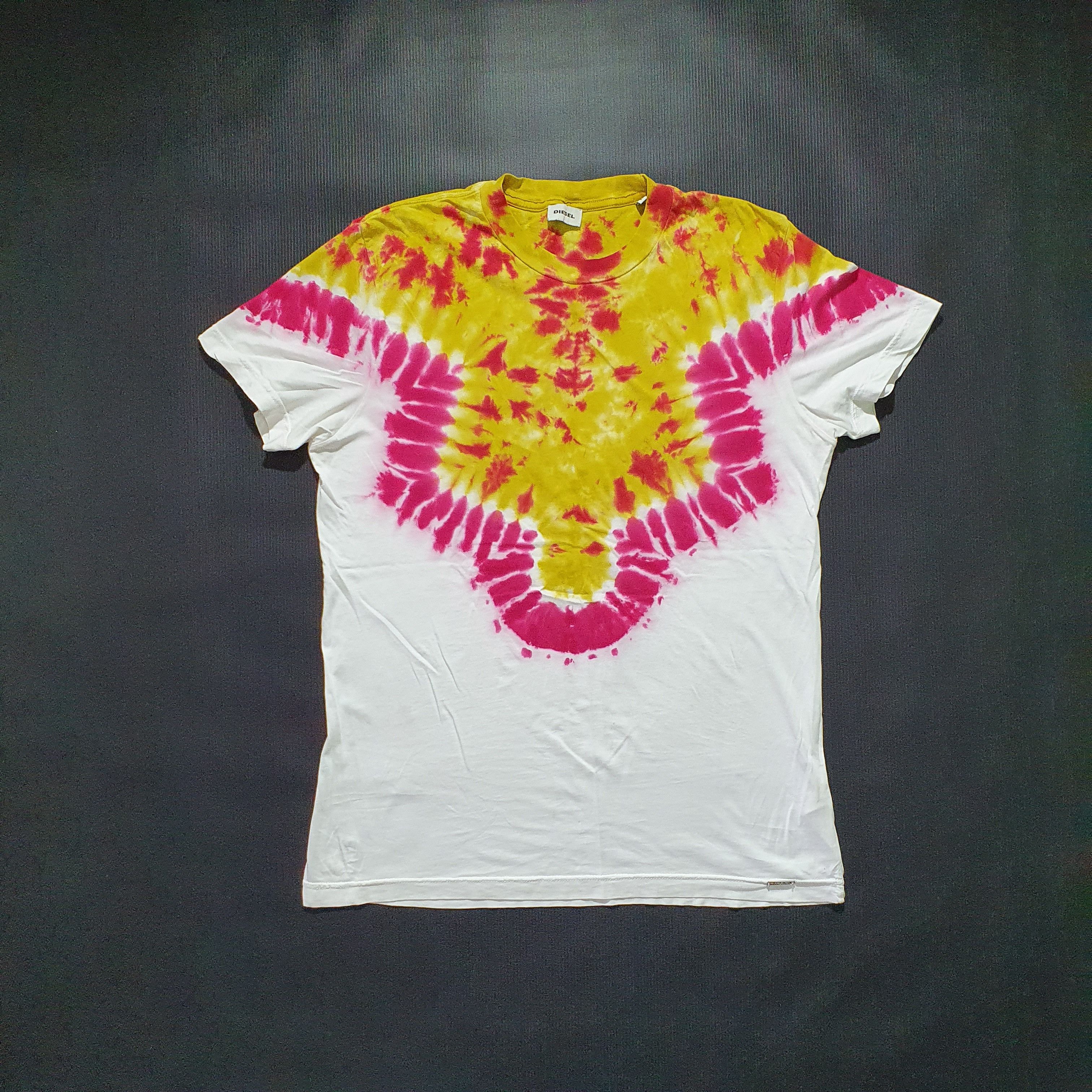Diesel × Diesel Black Gold Rare TieDay Design DIESEL Tee shirt Size US M / EU 48-50 / 2 - 8 Thumbnail