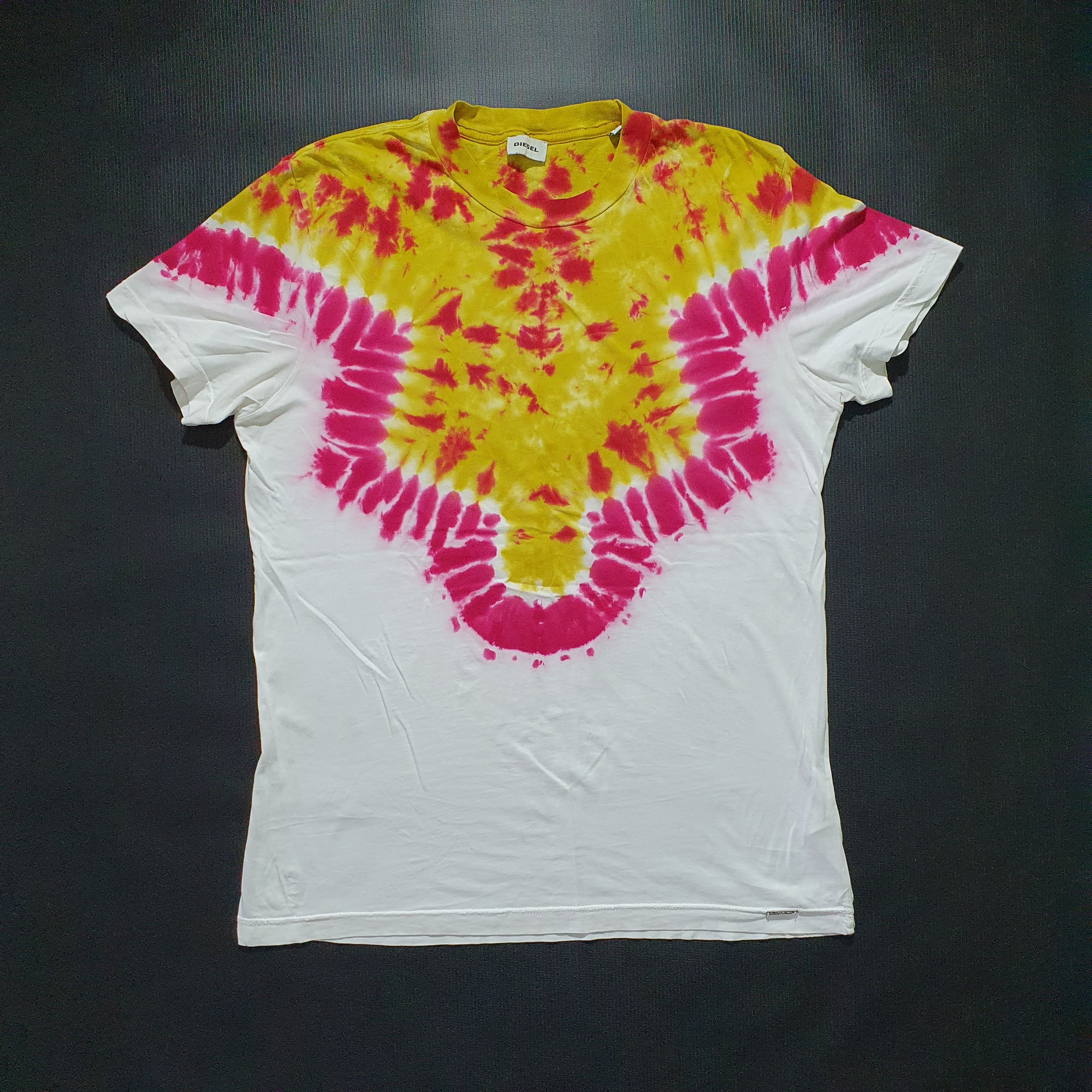 Diesel × Diesel Black Gold Rare TieDay Design DIESEL Tee shirt Size US M / EU 48-50 / 2 - 4 Thumbnail