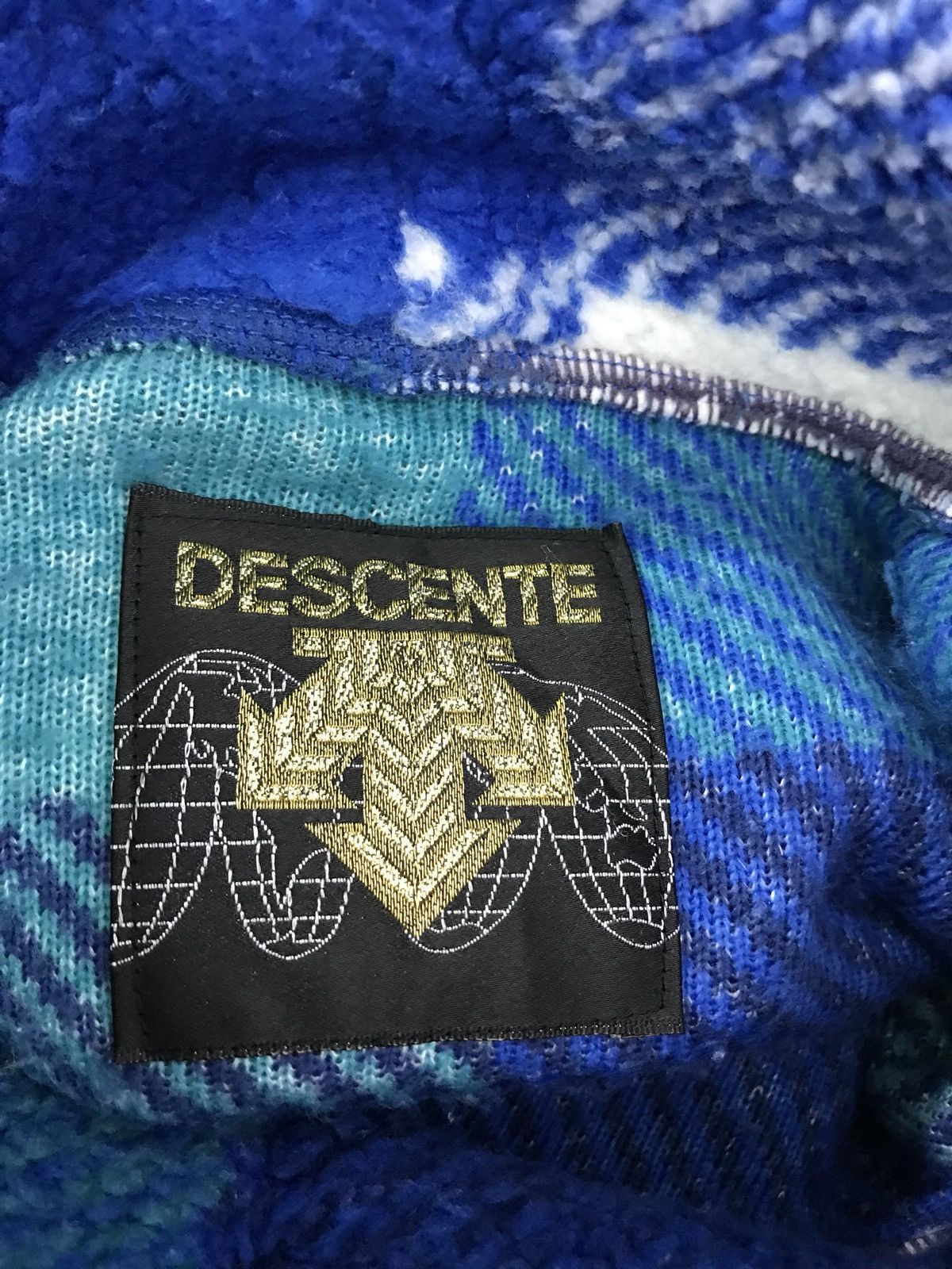 Descente × Vintage Vintage Descente Fleece Turtle Neck Sweater Made In Japan Size US S / EU 44-46 / 1 - 5 Thumbnail