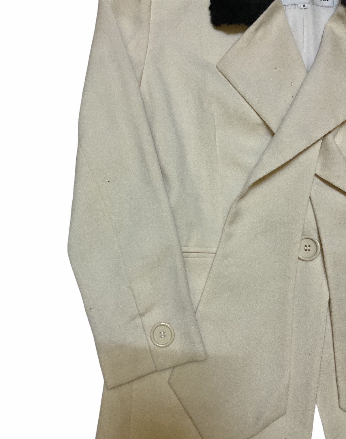Christian Dior Monsieur × Designer Christian Dior with Fury Neck Light Jacket Size M / US 6-8 / IT 42-44 - 3 Thumbnail