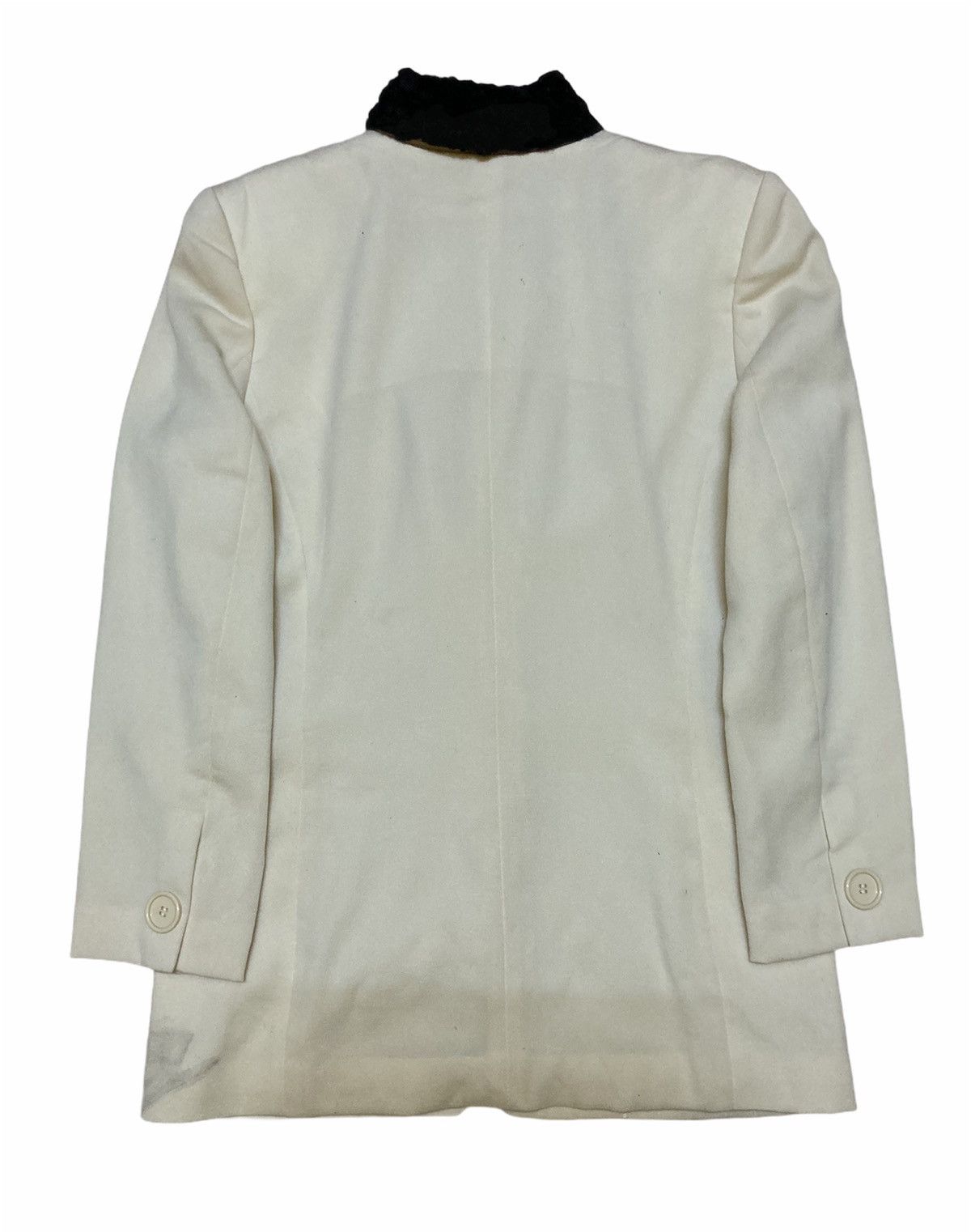 Christian Dior Monsieur × Designer Christian Dior with Fury Neck Light Jacket Size M / US 6-8 / IT 42-44 - 5 Thumbnail