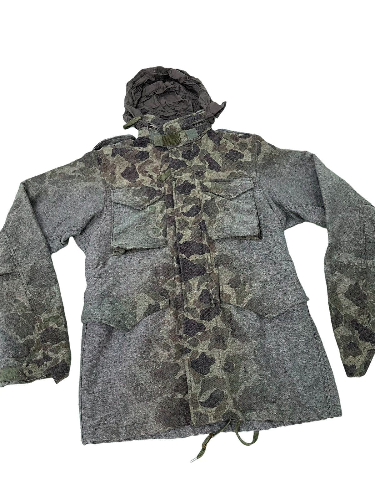image of Avant Garde x Miharayasuhiro Damask Camo Military Jacket 37, Men's (Size Medium)