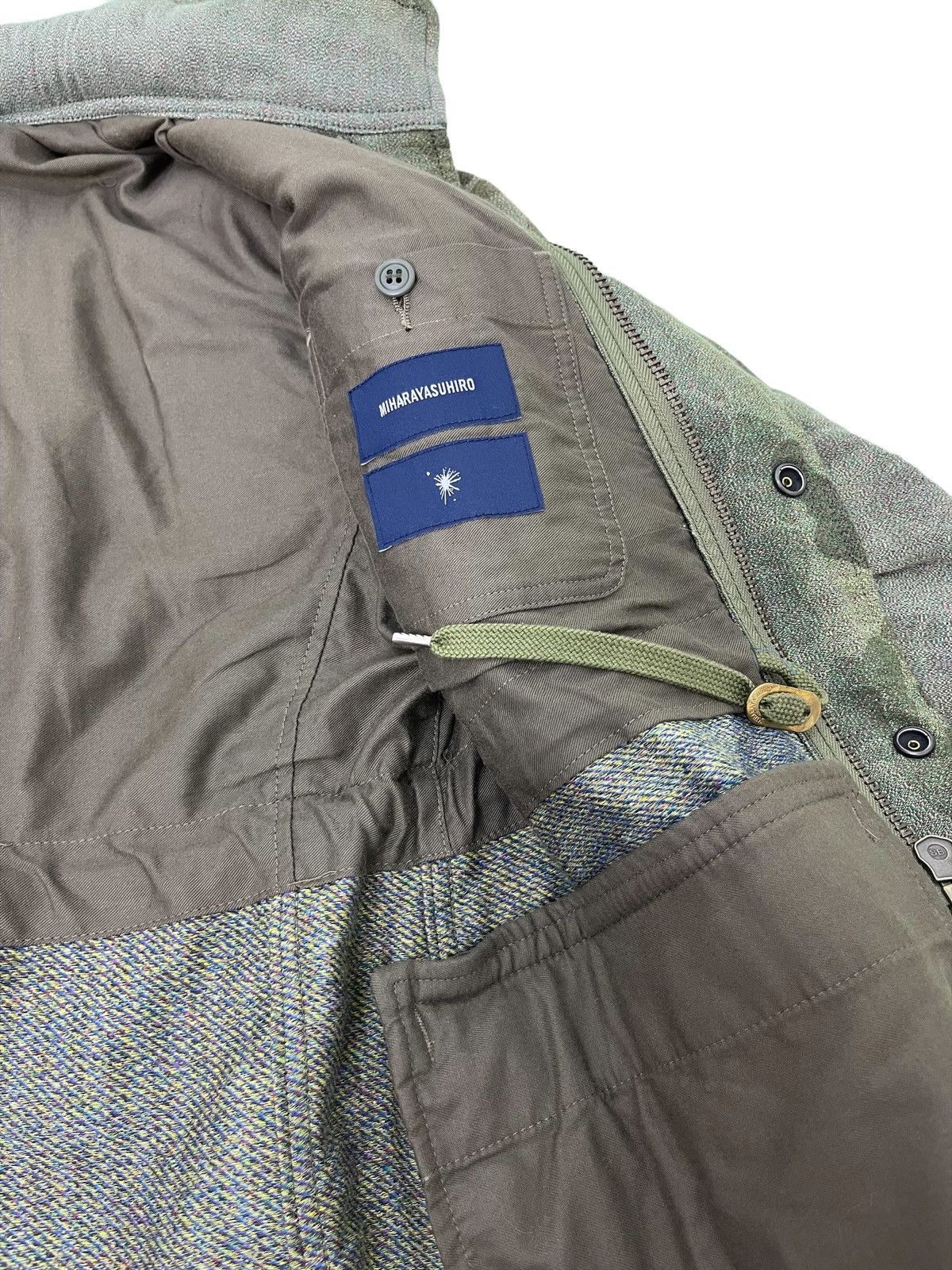 Maison MIHARA YASUHIRO Rare Miharayasuhiro Damask Camo Military Jacket 3🟩7 Size US M / EU 48-50 / 2 - 12 Thumbnail