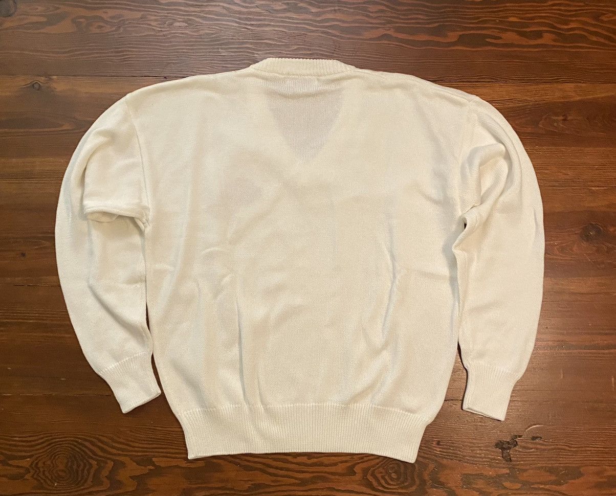Vintage Vintage 1992 Zippo Anniversary Embroidered Knit Sweater Size US XL / EU 56 / 4 - 10 Thumbnail