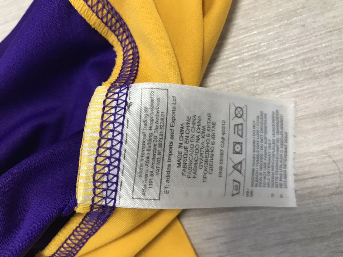 Adidas Vintage jersey Traning Lakers Kobe Bryant 24 Size US XL / EU 56 / 4 - 7 Thumbnail