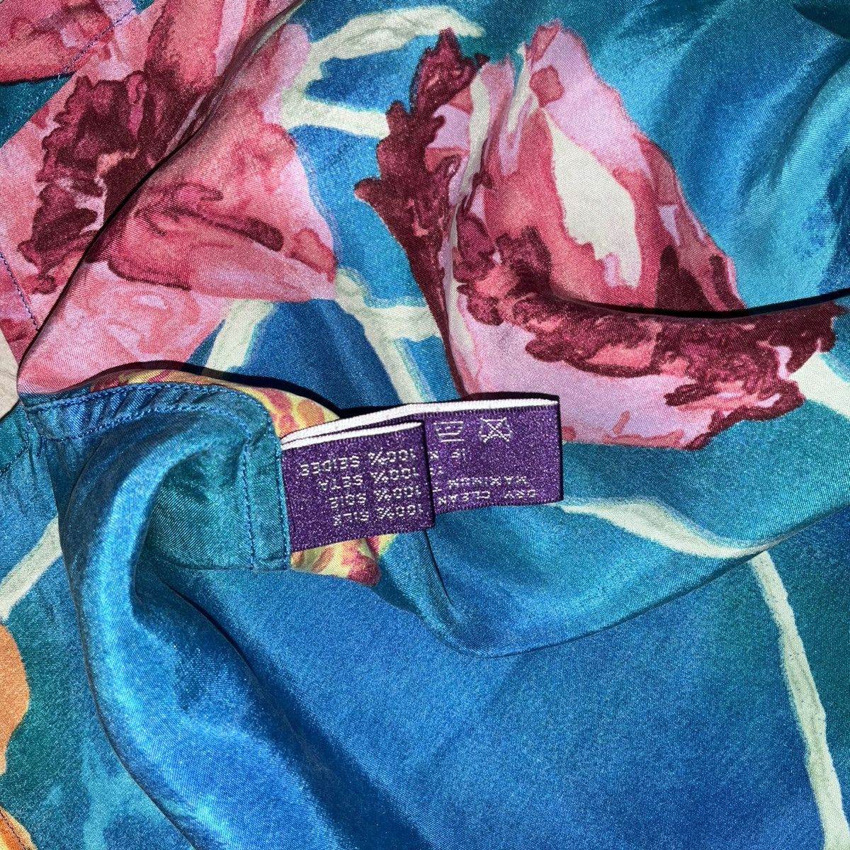 Polo Ralph Lauren × Ralph Lauren Purple Label Ralph Lauren Purple Label 100% Silk Polo Button Up Size US M / EU 48-50 / 2 - 7 Thumbnail