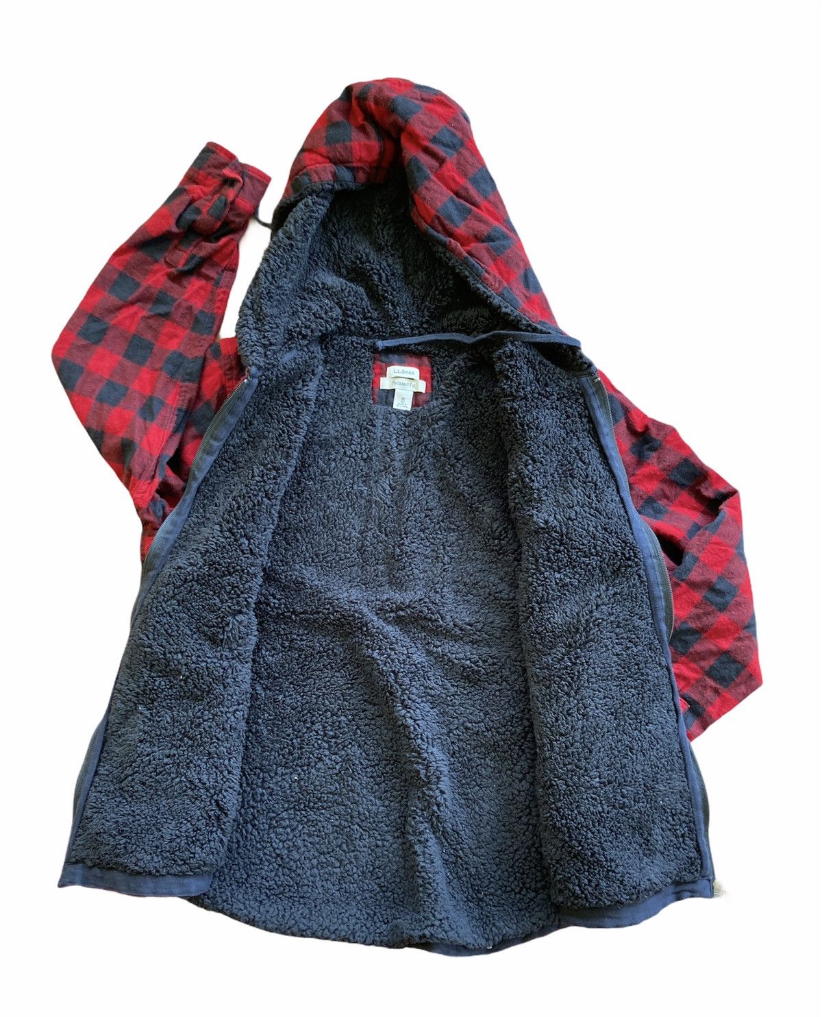 L.L. Bean L.L BEAN BUFFALO PLAID ZIPPER HOODIE Size US M / EU 48-50 / 2 - 3 Thumbnail