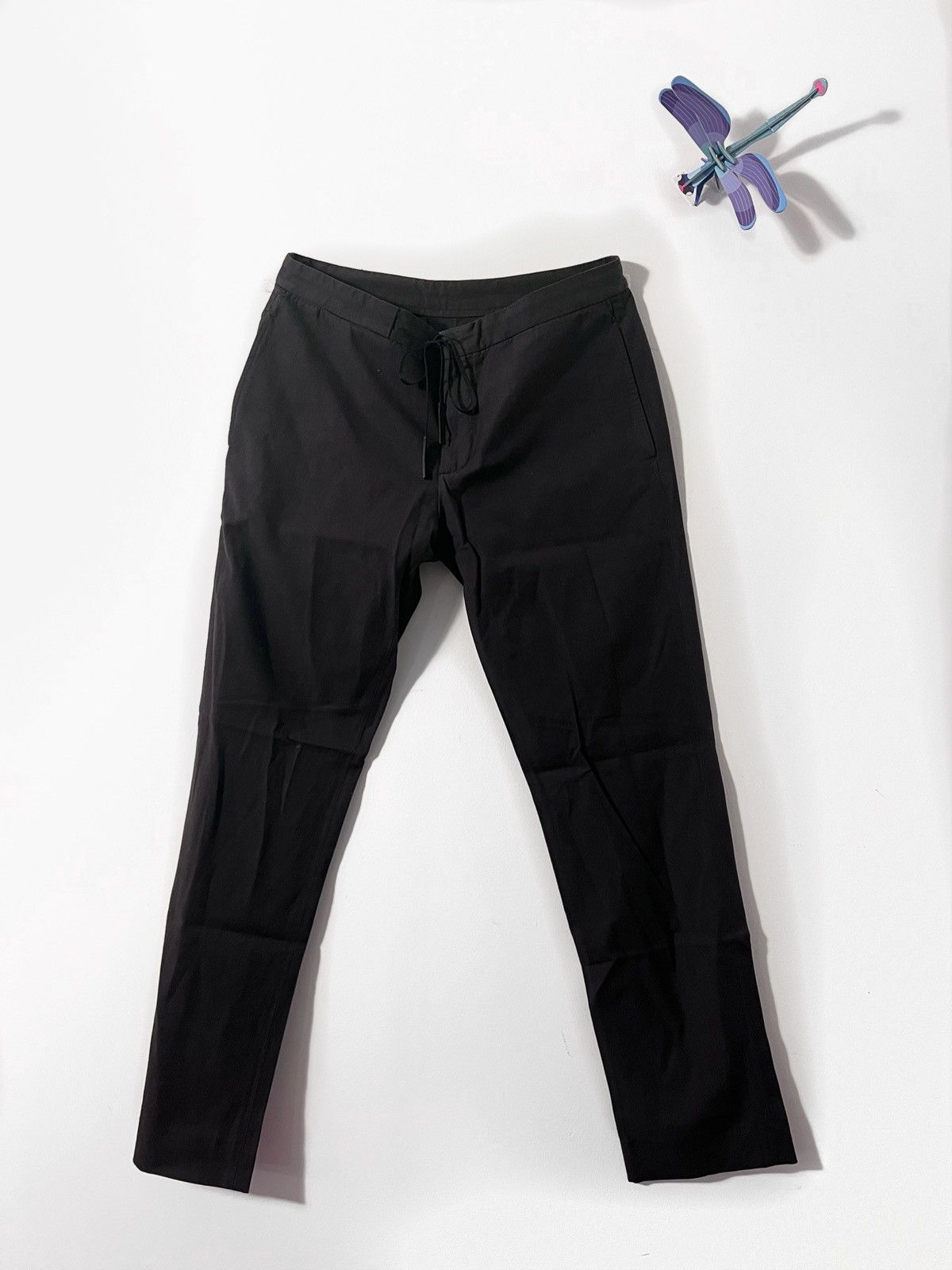 Maison Margiela Maison Margiela Dark Olive Green Wool Pants Size 48R - 1 Thumbnail